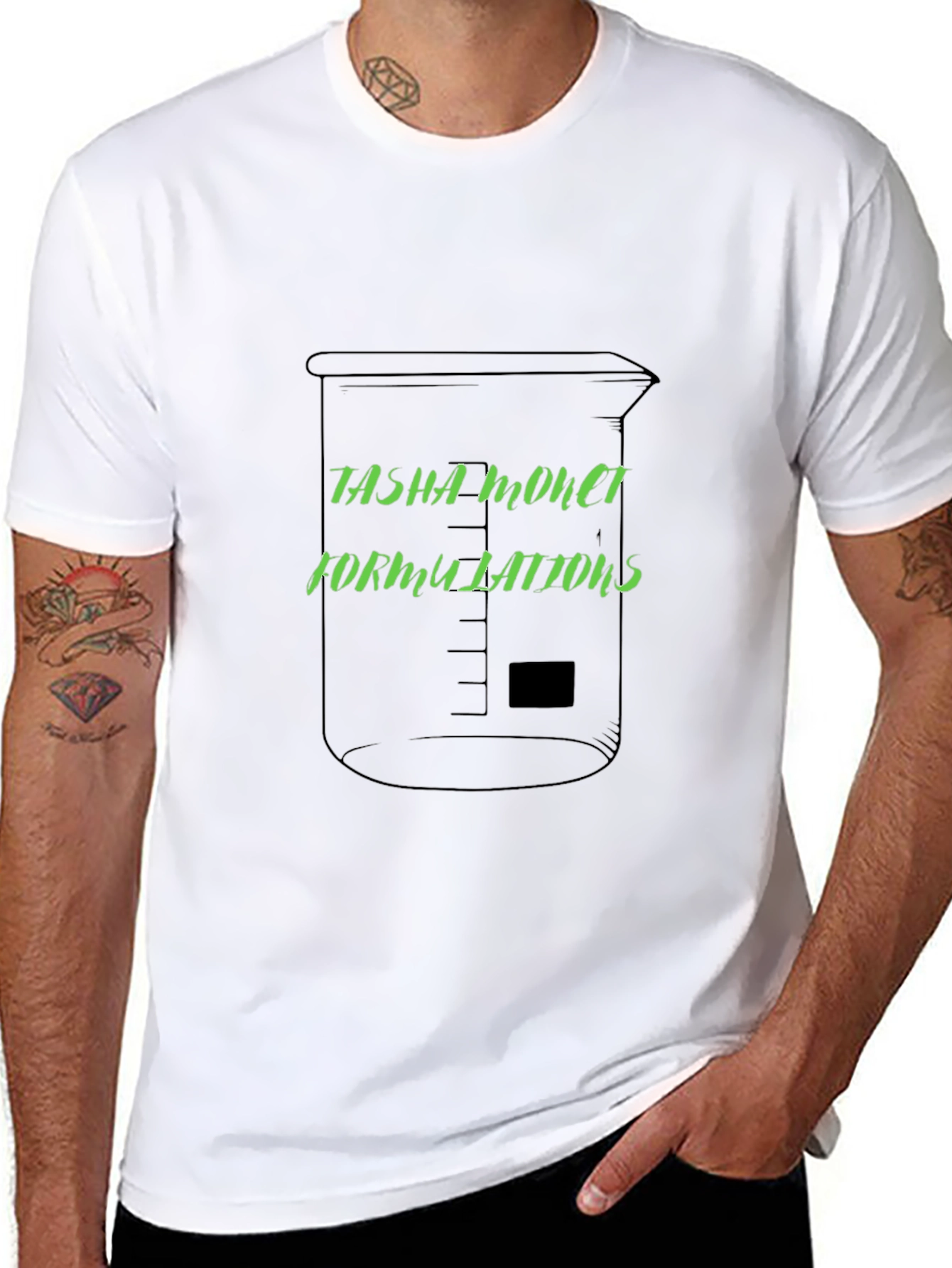 Tasha Monet Formulations Graphic T-Shirt