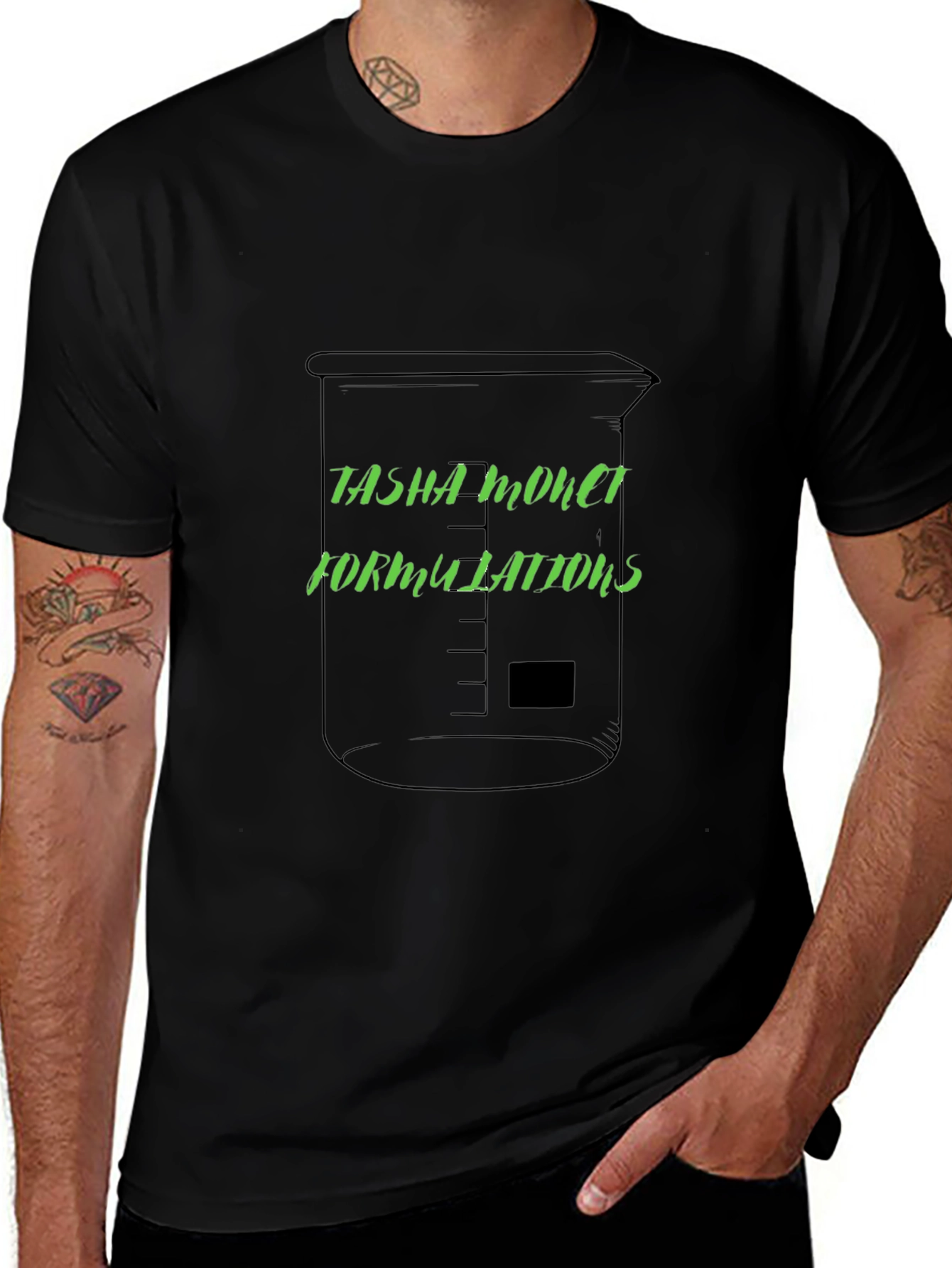 Tasha Monet Formulations Graphic T-Shirt