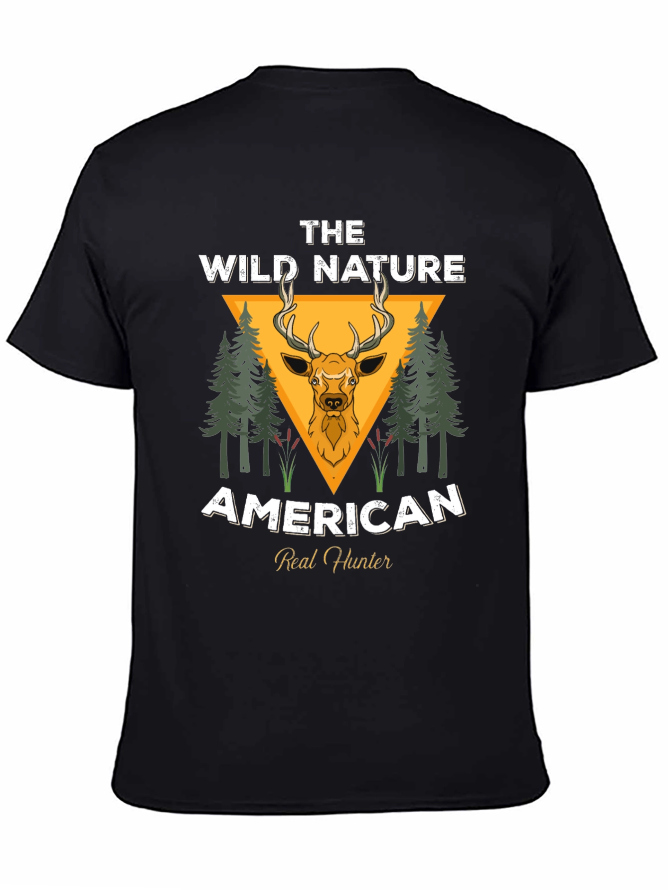 American Real Hunter Graphic T-Shirt