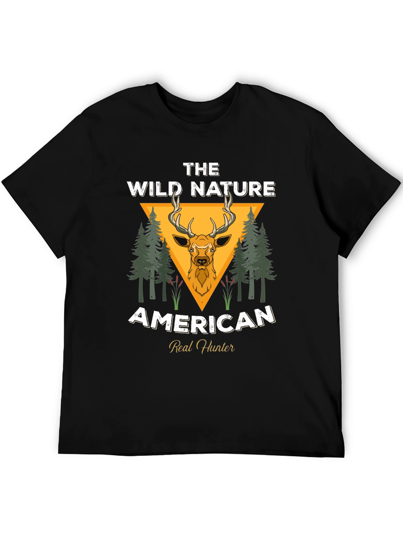 American Real Hunter Graphic T-Shirt