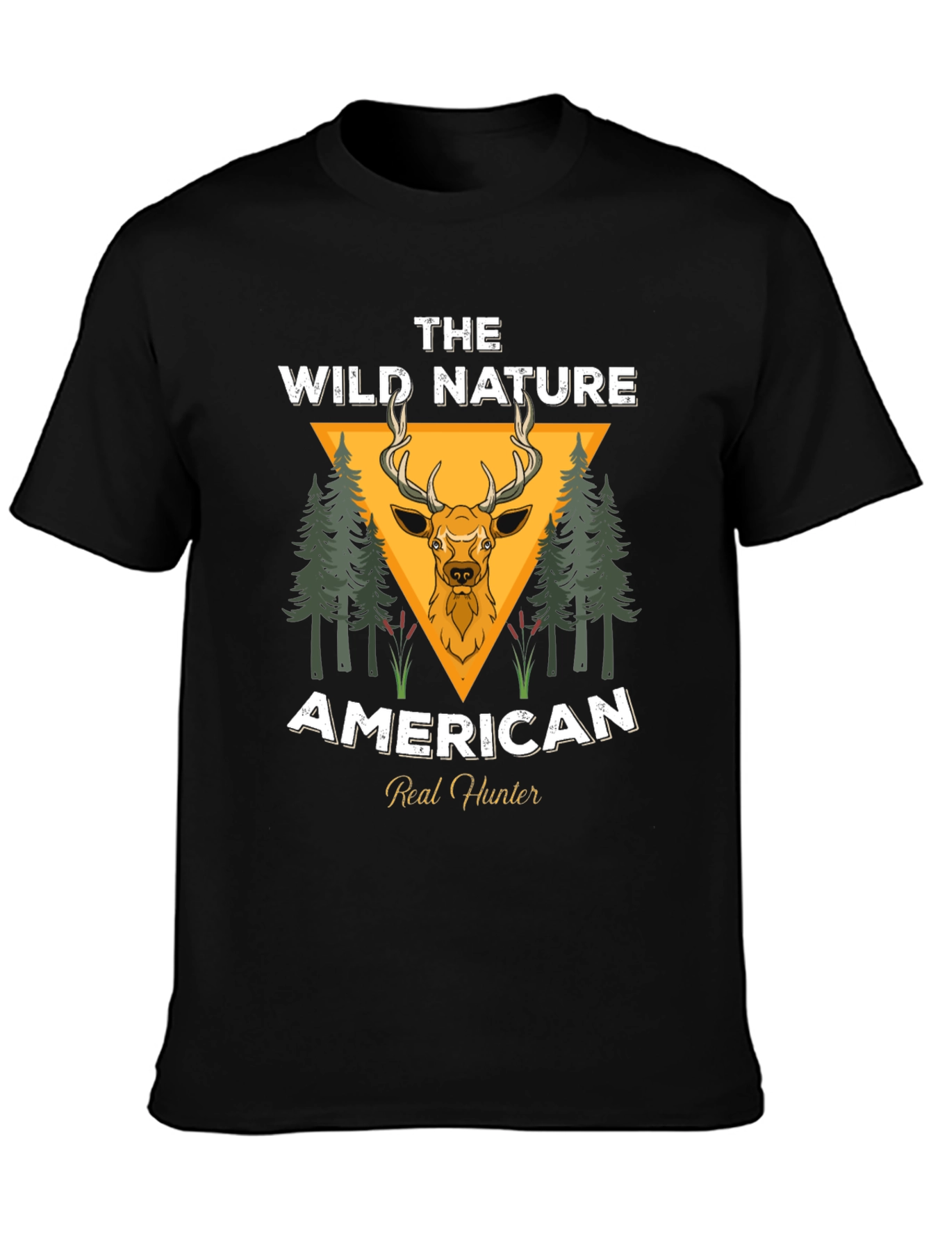 American Real Hunter Graphic T-Shirt