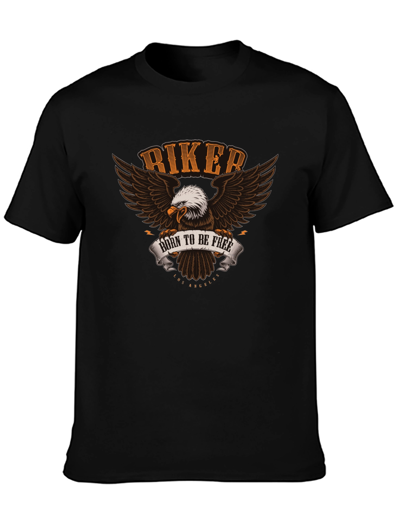 Biker Eagle T-Shirt - Born to be Free