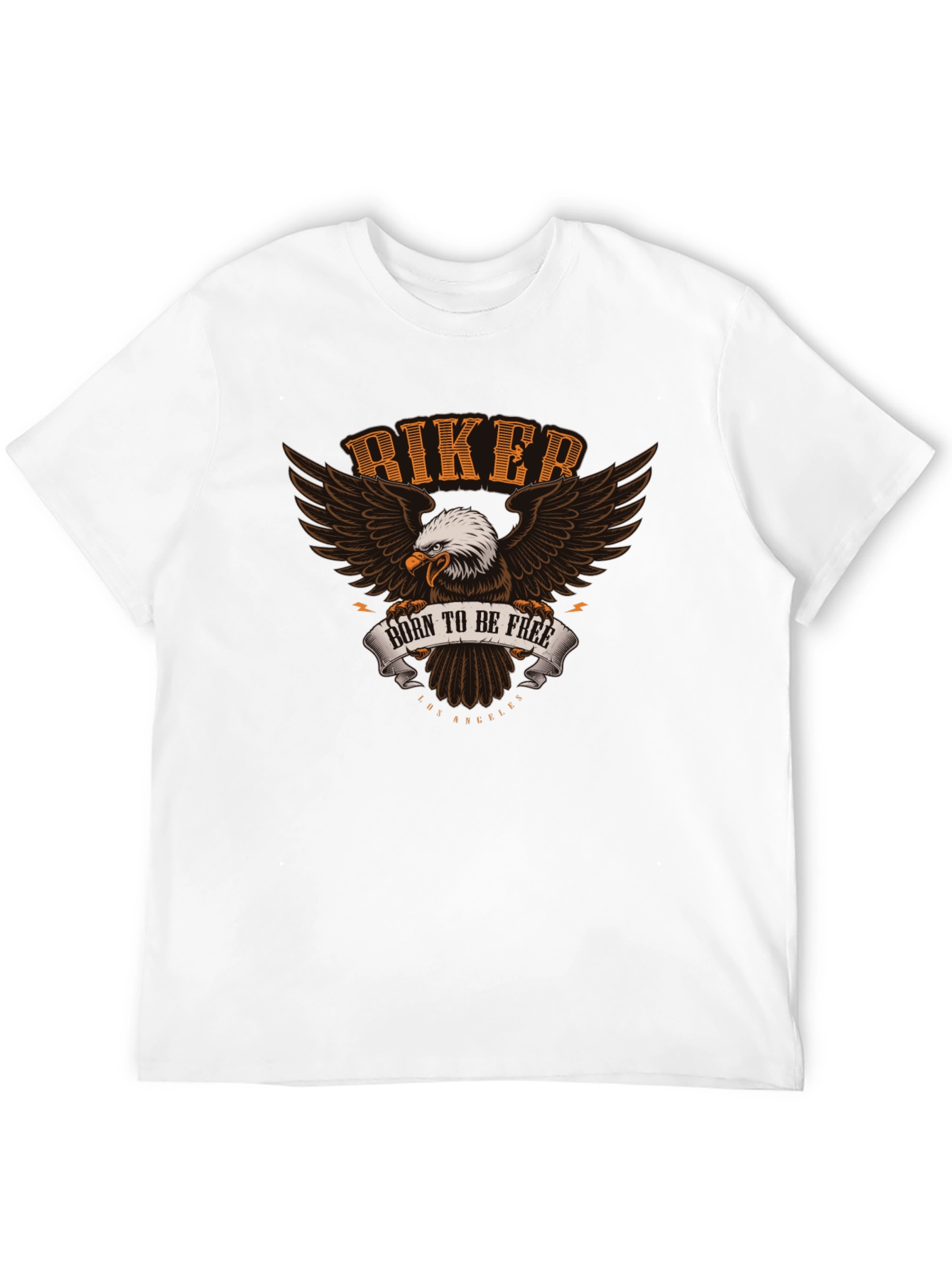 Biker Eagle T-Shirt - Born to be Free