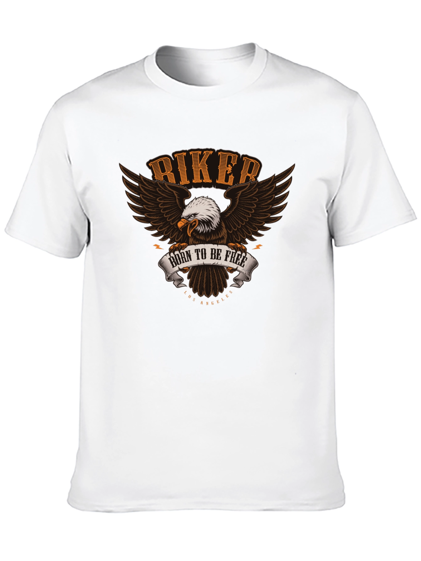 Biker Eagle T-Shirt - Born to be Free