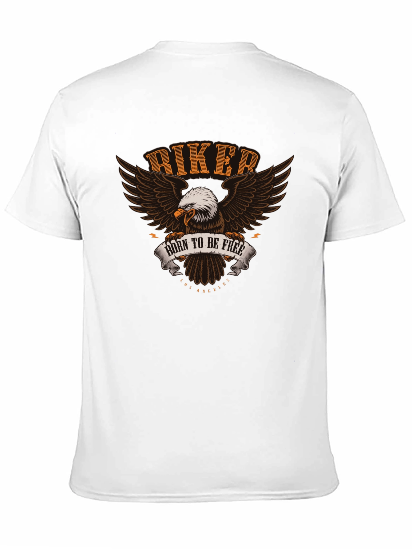 Biker Eagle T-Shirt - Born to be Free