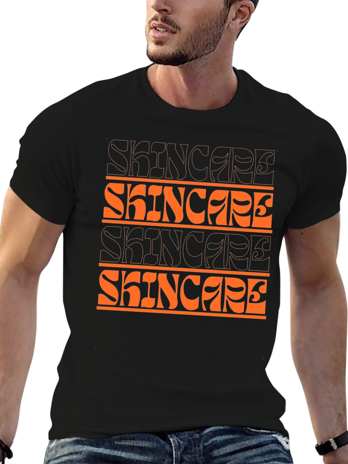 Skincare Graphic Print T-Shirt