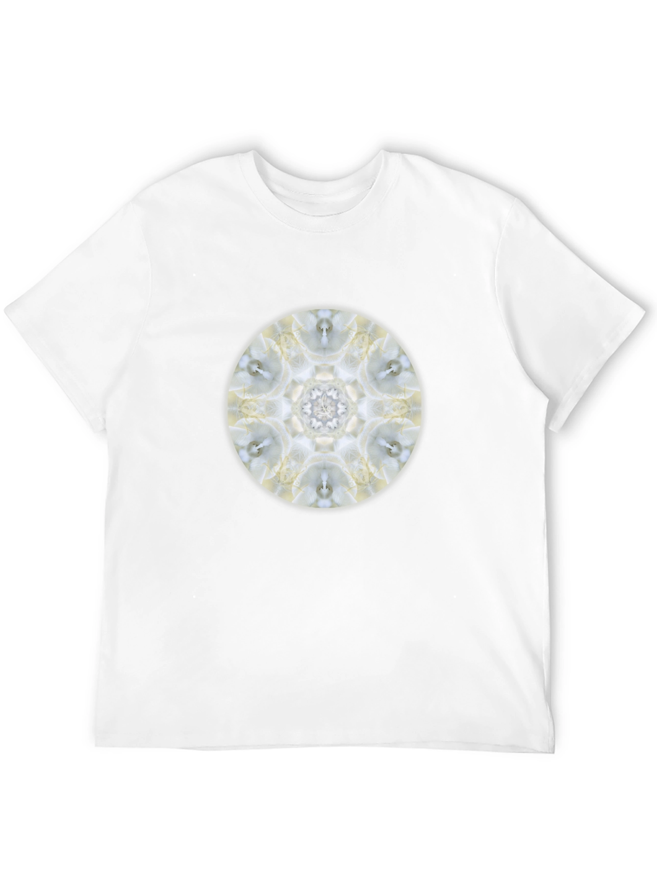 Kaleidoscope Print Black T-Shirt