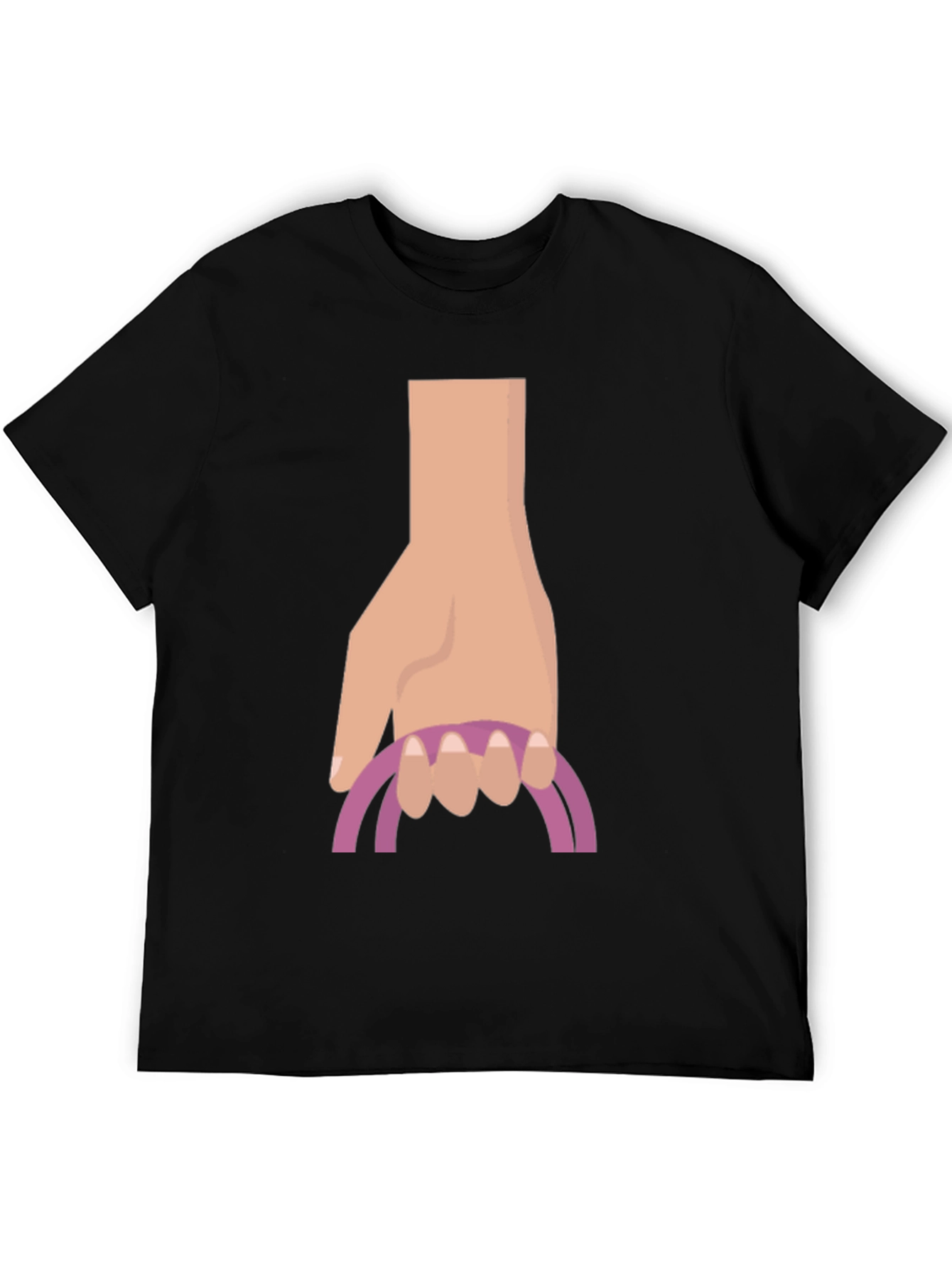 Hand Drawn Graphic Tee - Unique Novelty Design