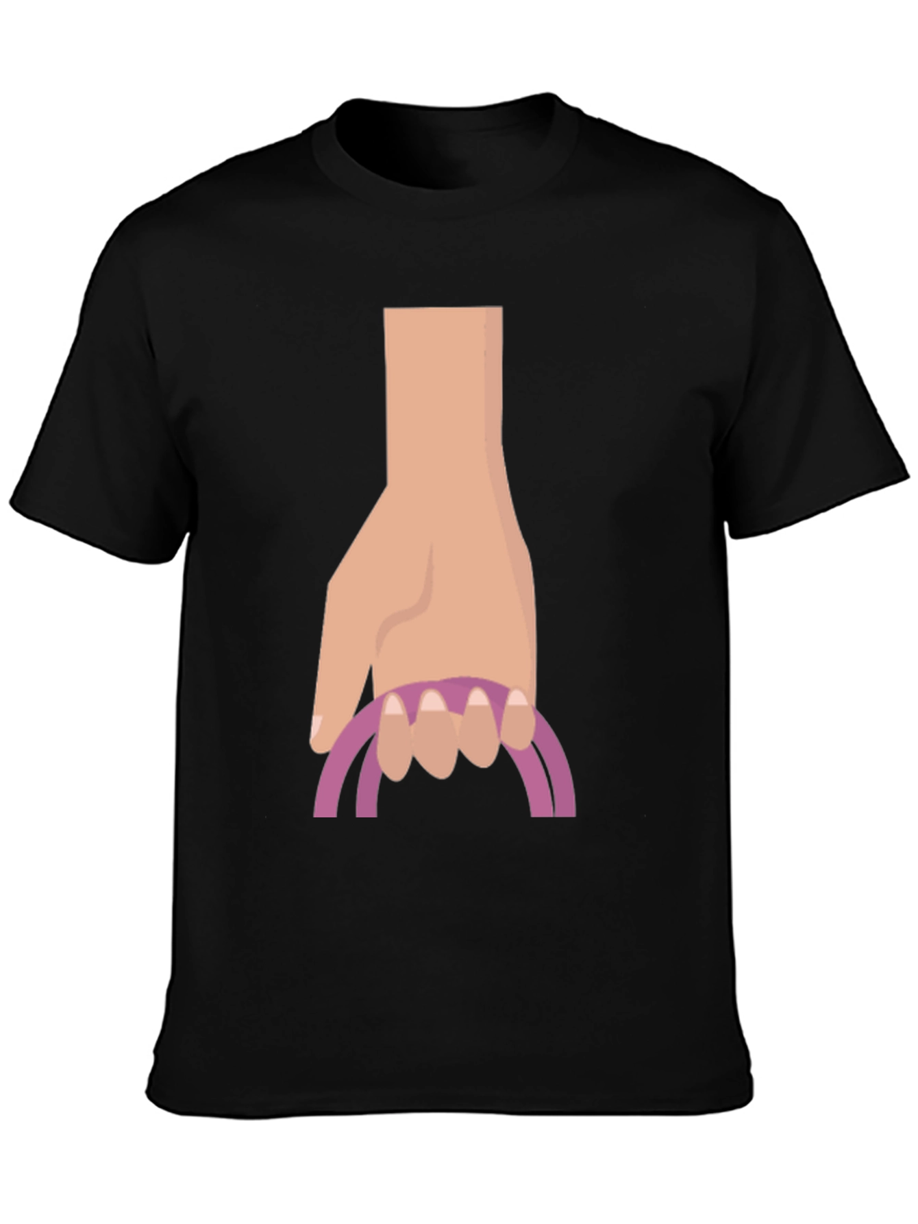 Hand Drawn Graphic Tee - Unique Novelty Design