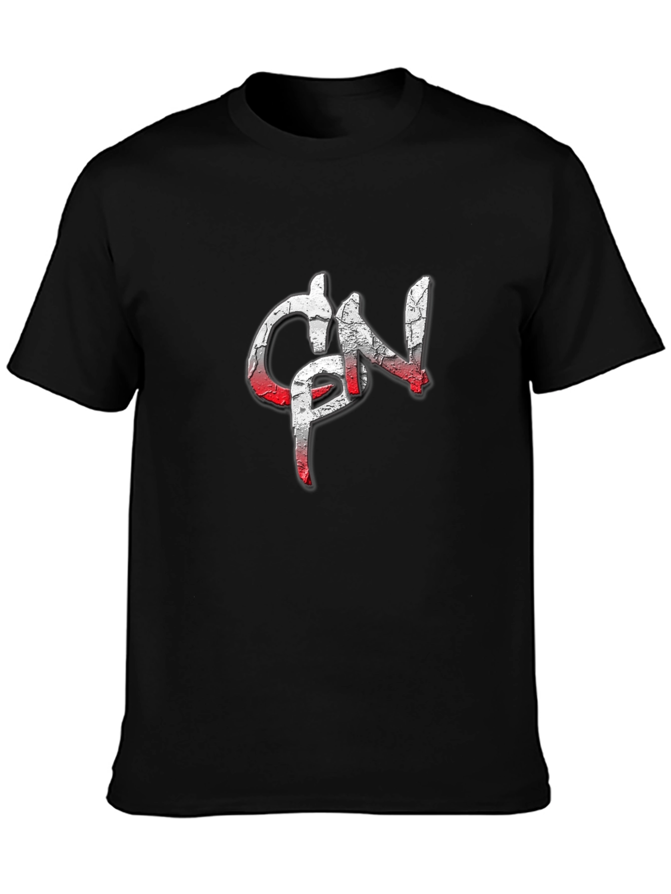 CPN Graphic Print Black T-Shirt