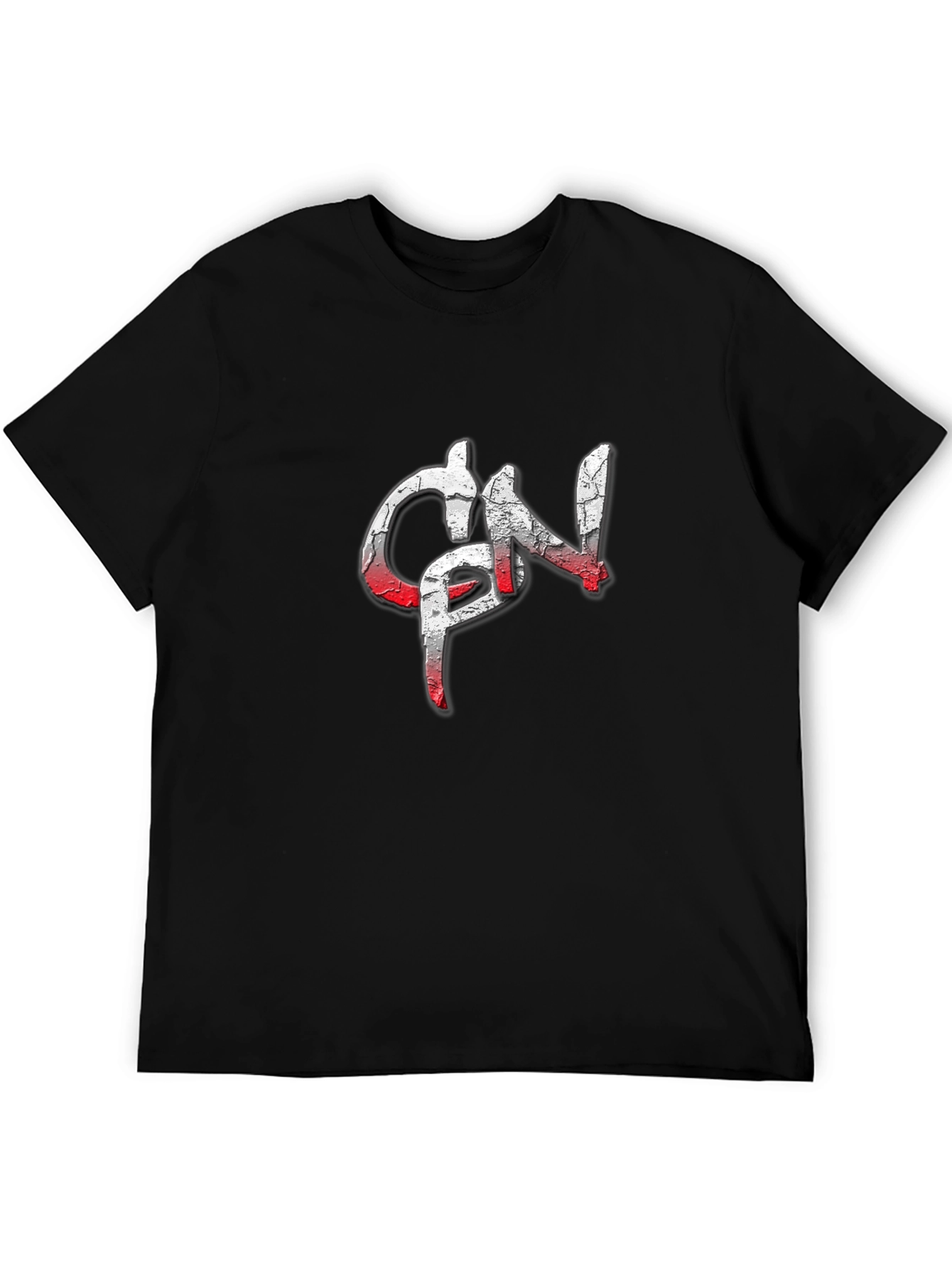 CPN Graphic Print Black T-Shirt
