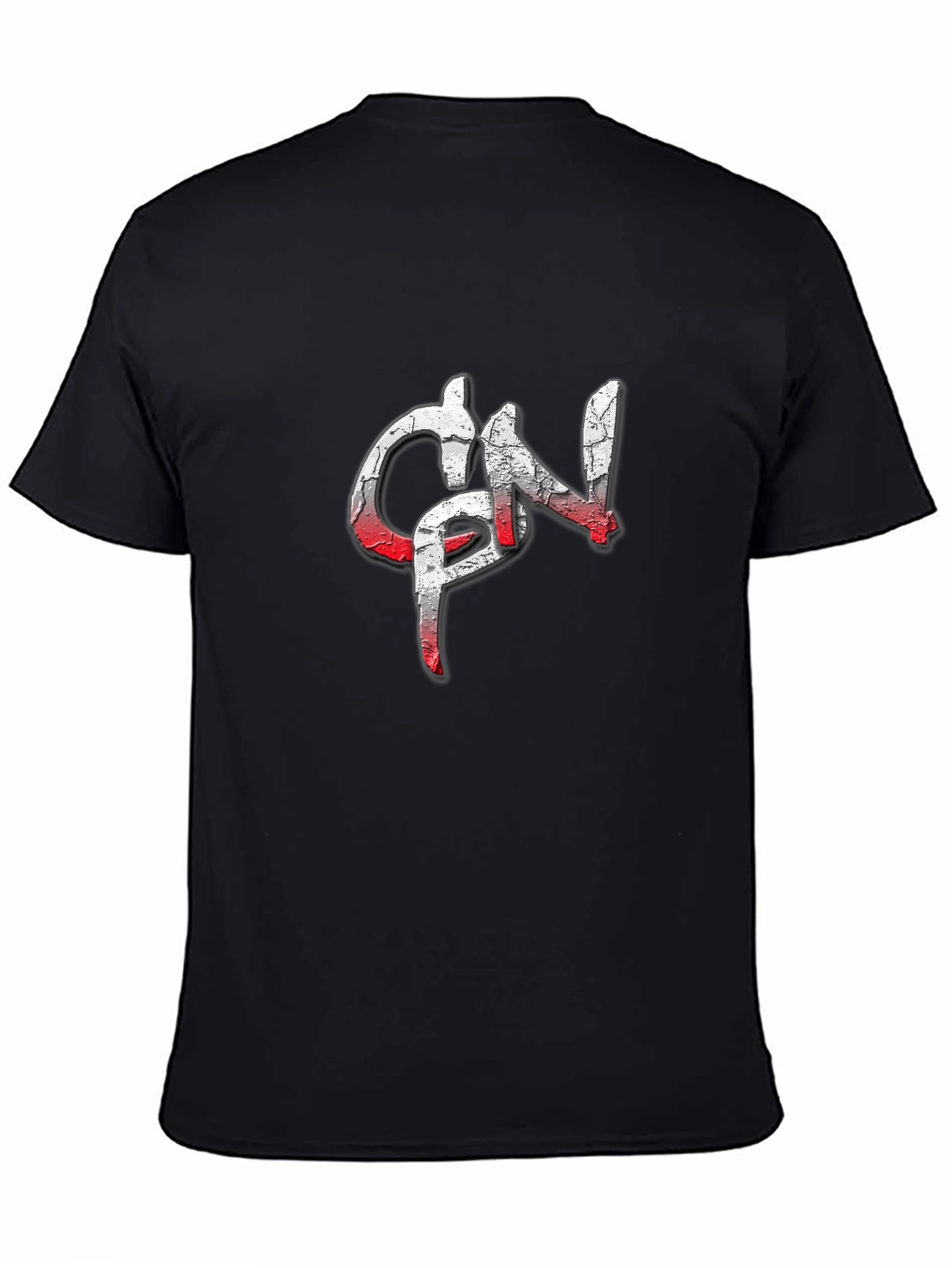CPN Graphic Print Black T-Shirt