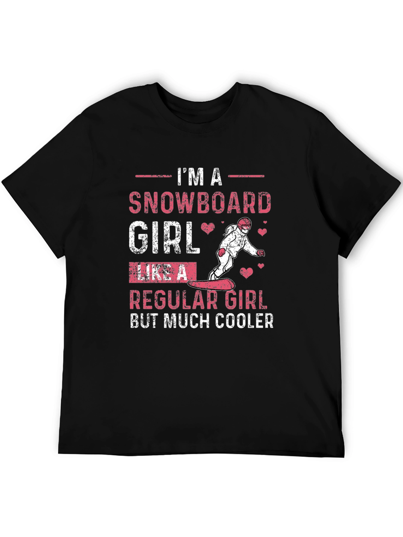 Snowboard Girl T-Shirt: Cool Winter Sports Apparel