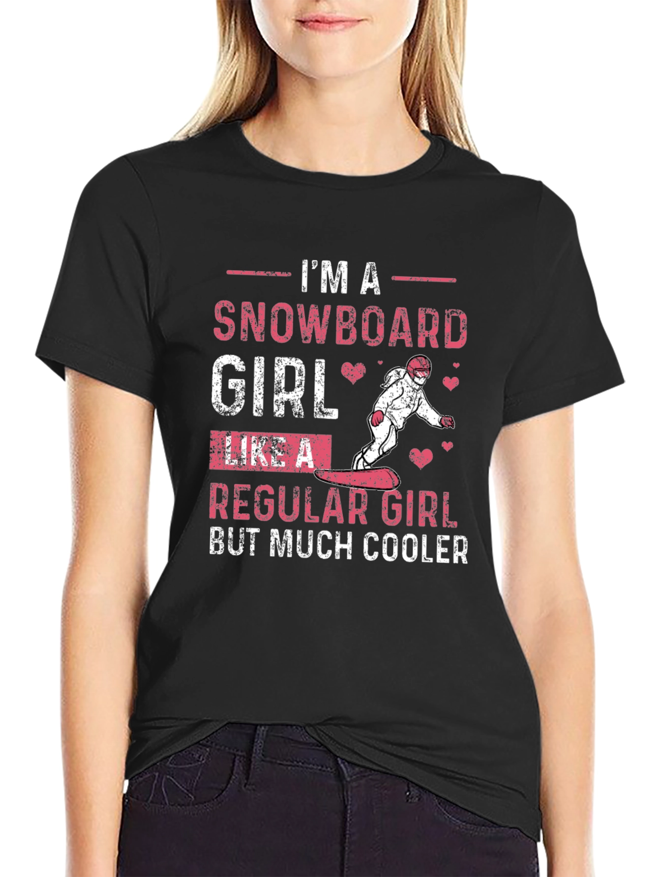 Snowboard Girl T-Shirt: Cool Winter Sports Apparel