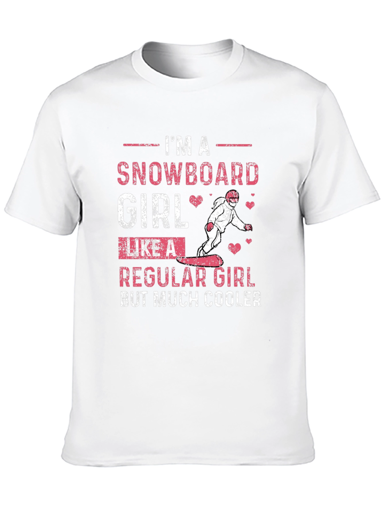 Snowboard Girl T-Shirt: Cool Winter Sports Apparel
