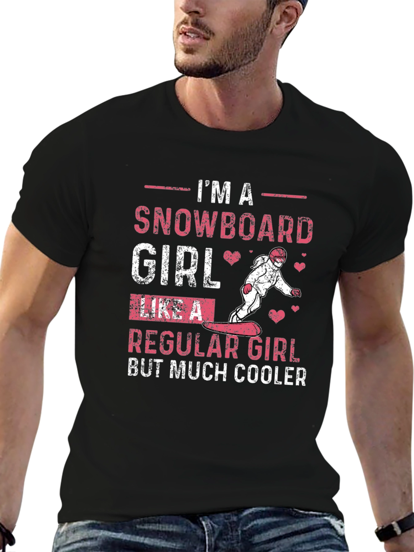 Snowboard Girl T-Shirt: Cool Winter Sports Apparel