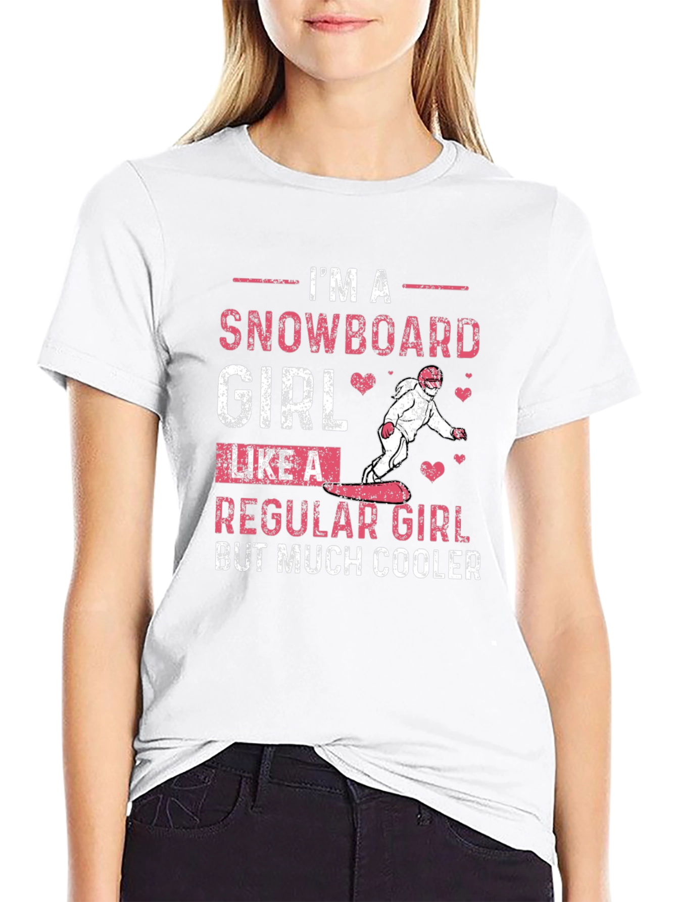 Snowboard Girl T-Shirt: Cool Winter Sports Apparel