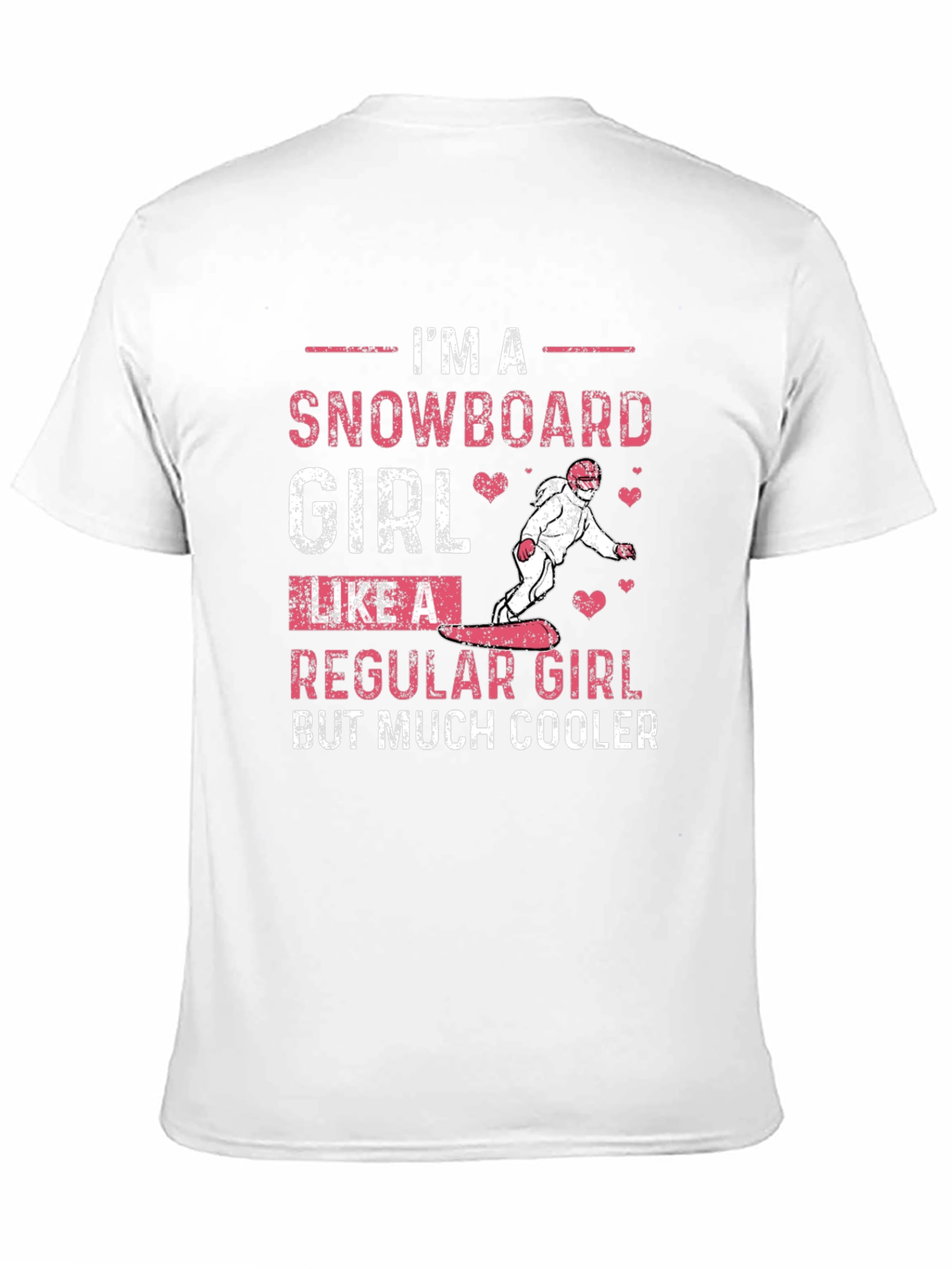 Snowboard Girl T-Shirt: Cool Winter Sports Apparel