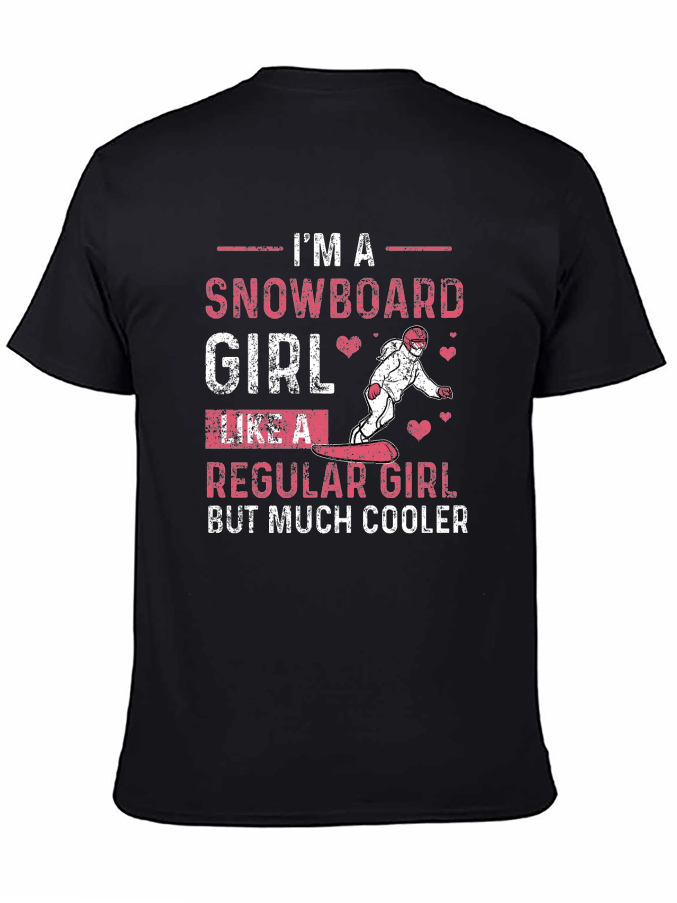 Snowboard Girl T-Shirt: Cool Winter Sports Apparel