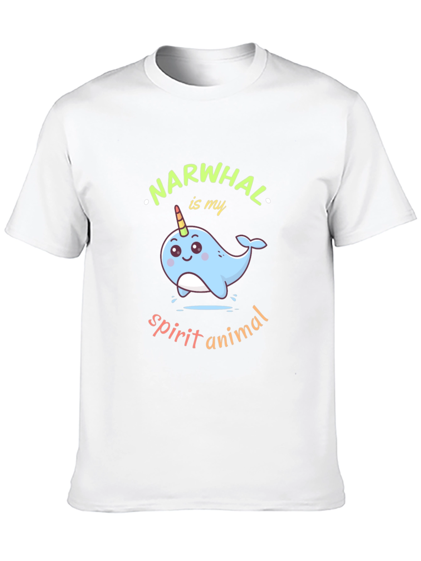 Narwhal Spirit Animal Graphic Tee - Unisex