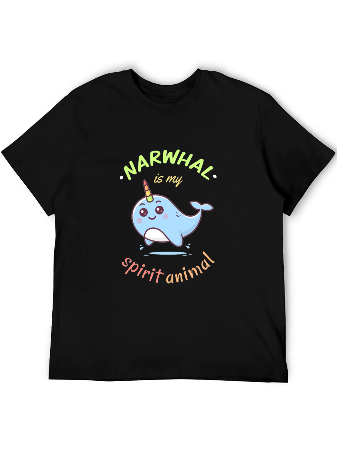 Narwhal Spirit Animal Graphic Tee - Unisex
