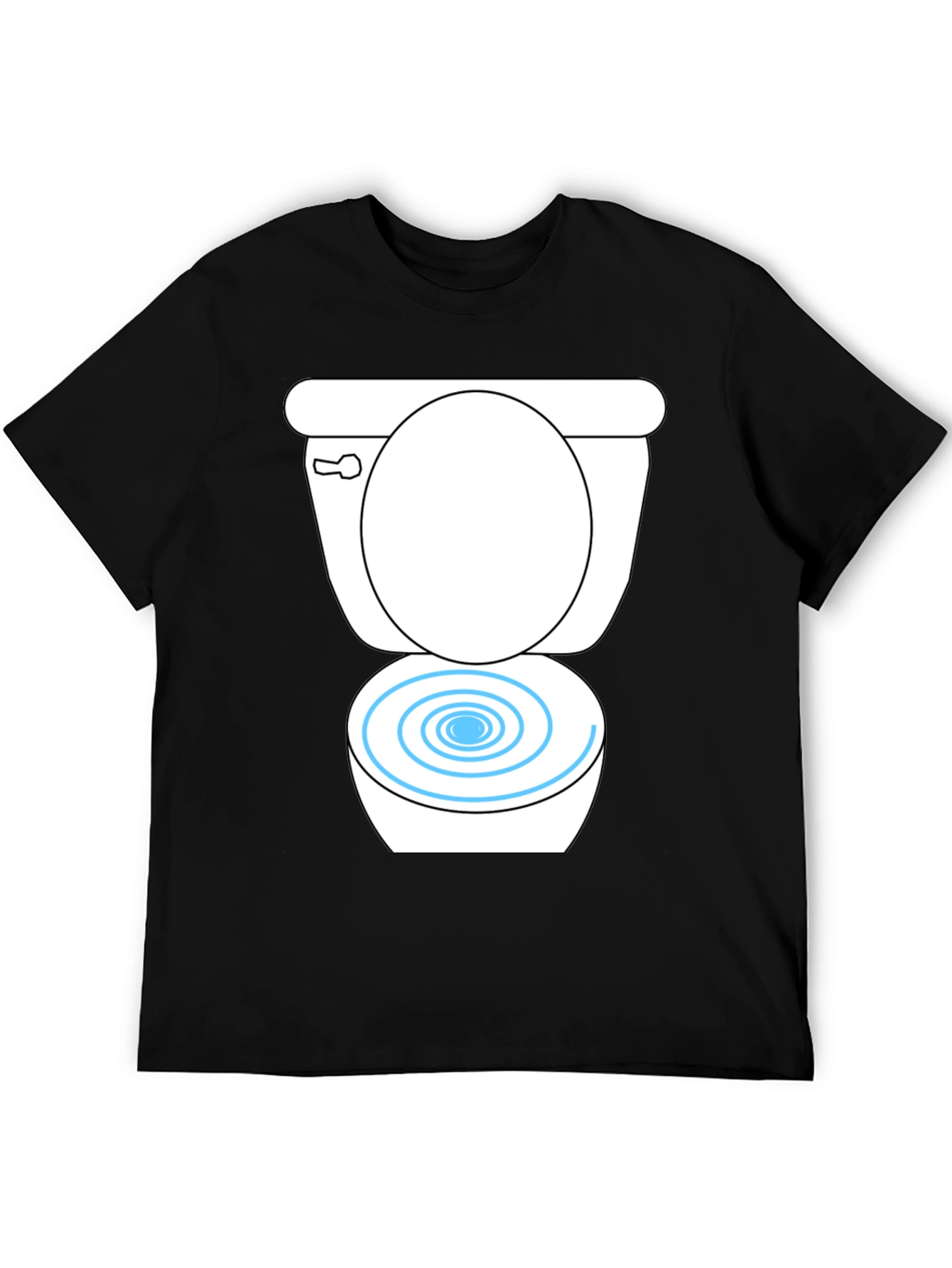 Toilet Bowl Graphic T-Shirt