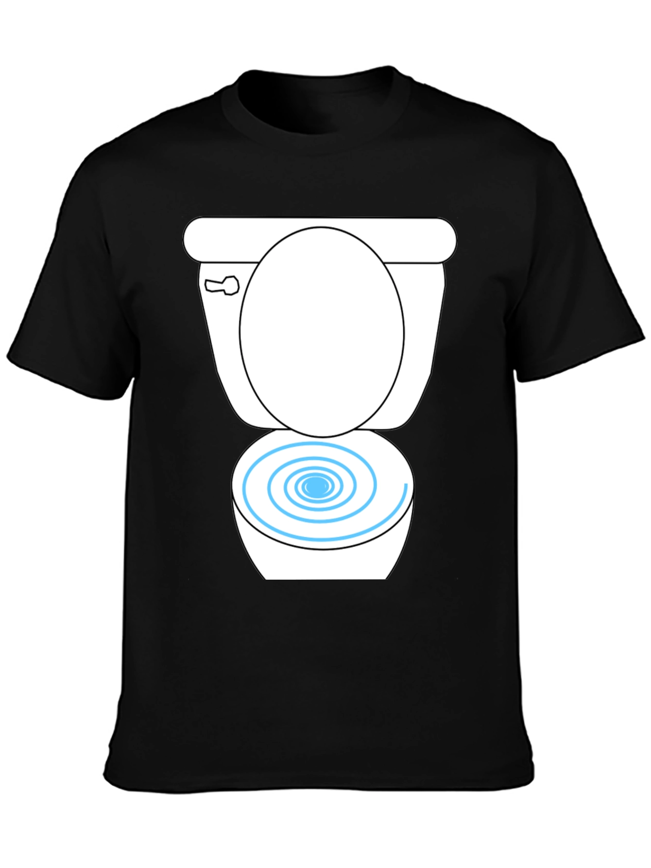 Toilet Bowl Graphic T-Shirt