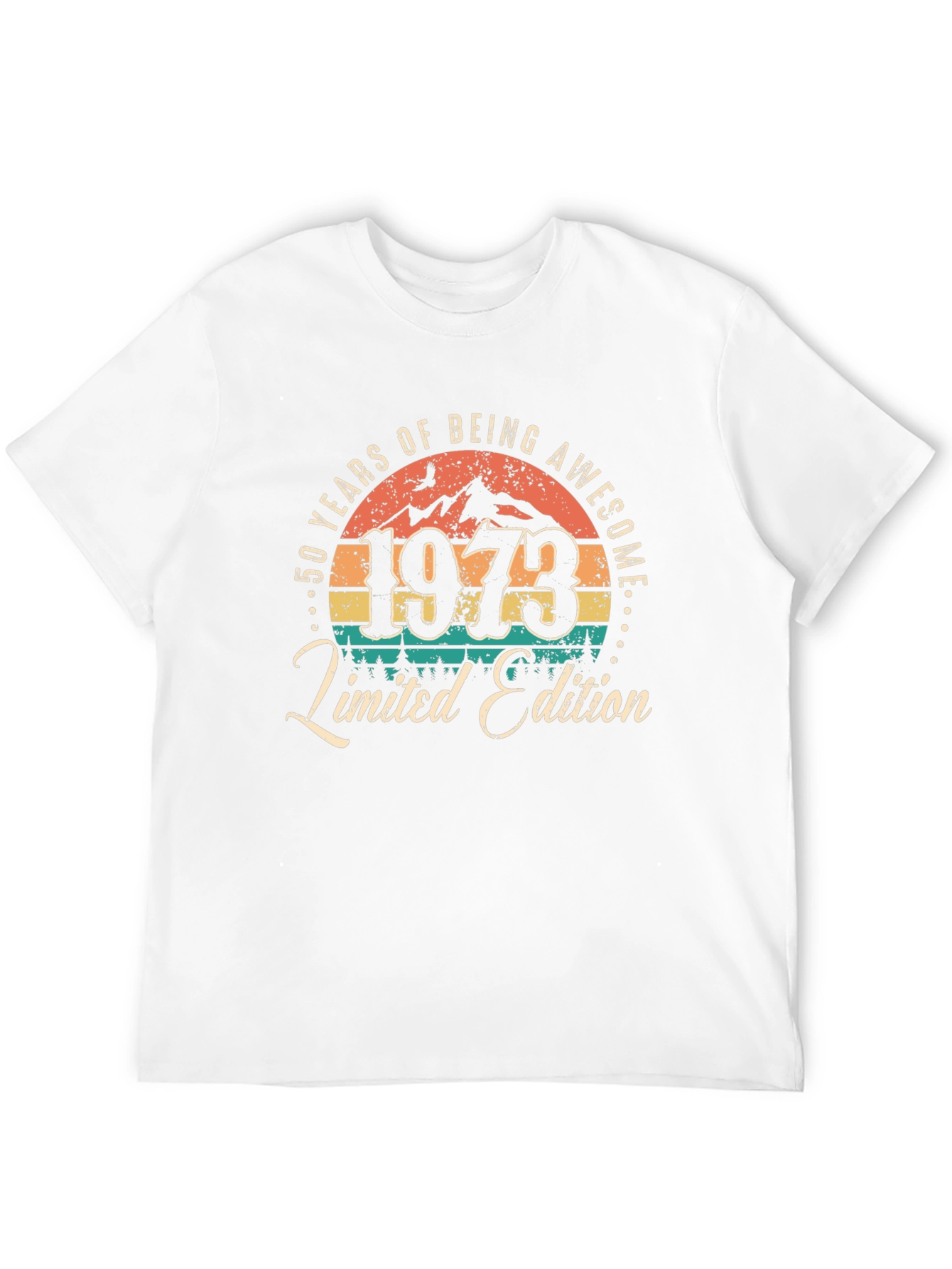 50 Years Awesome 1973 Limited Edition T-Shirt