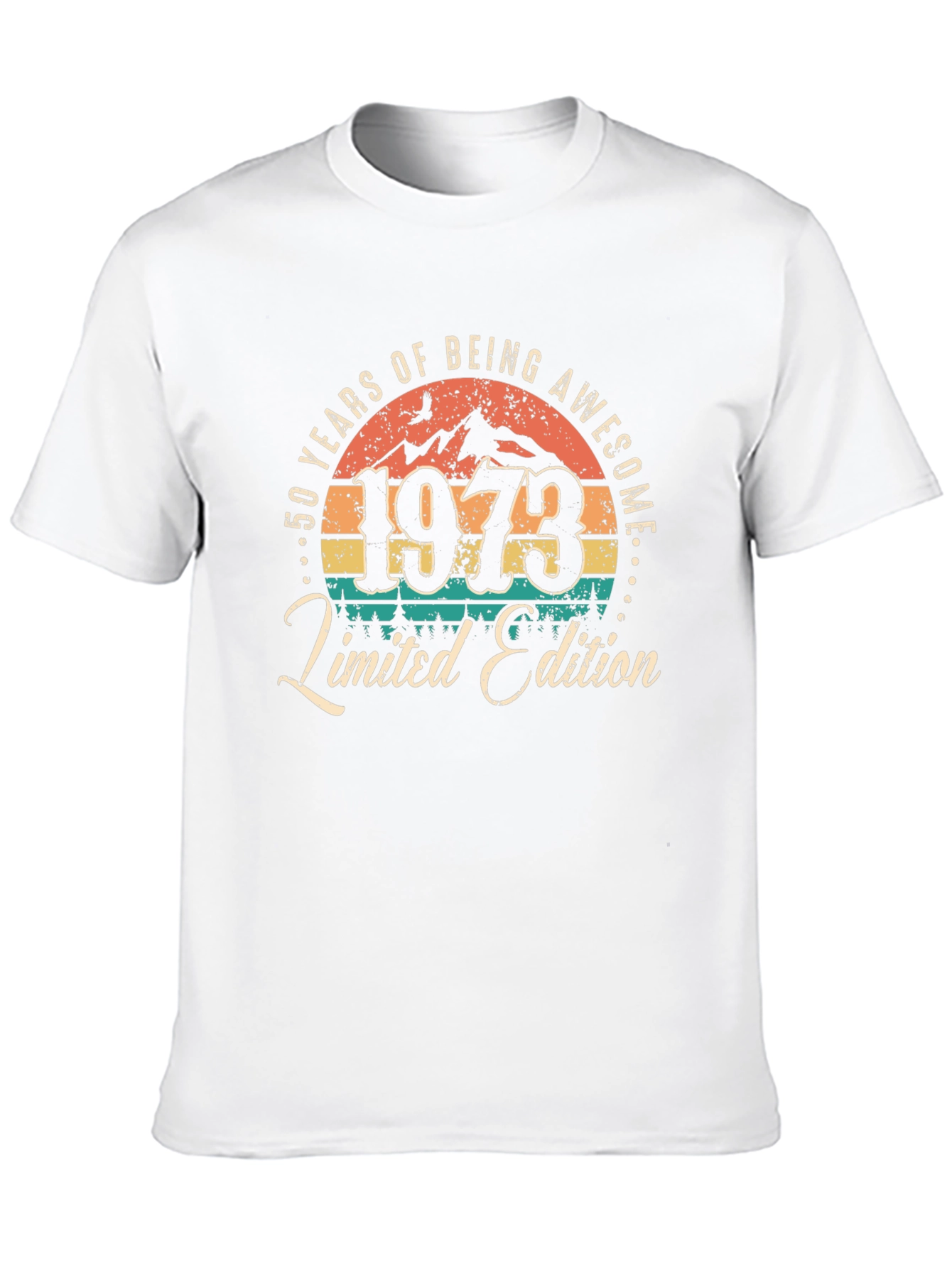 50 Years Awesome 1973 Limited Edition T-Shirt
