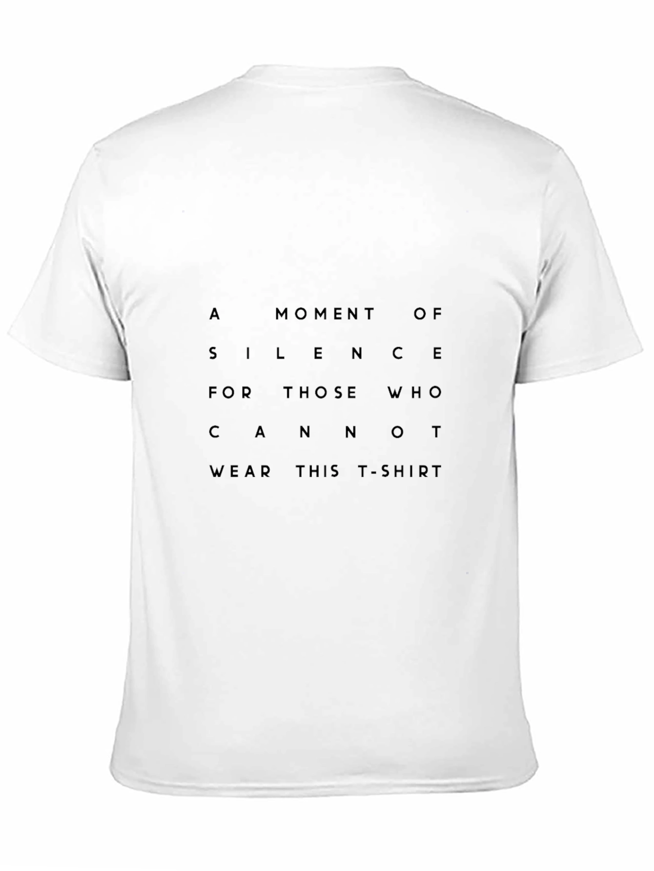 A Moment of Silence T-Shirt - Funny Sarcastic Tee