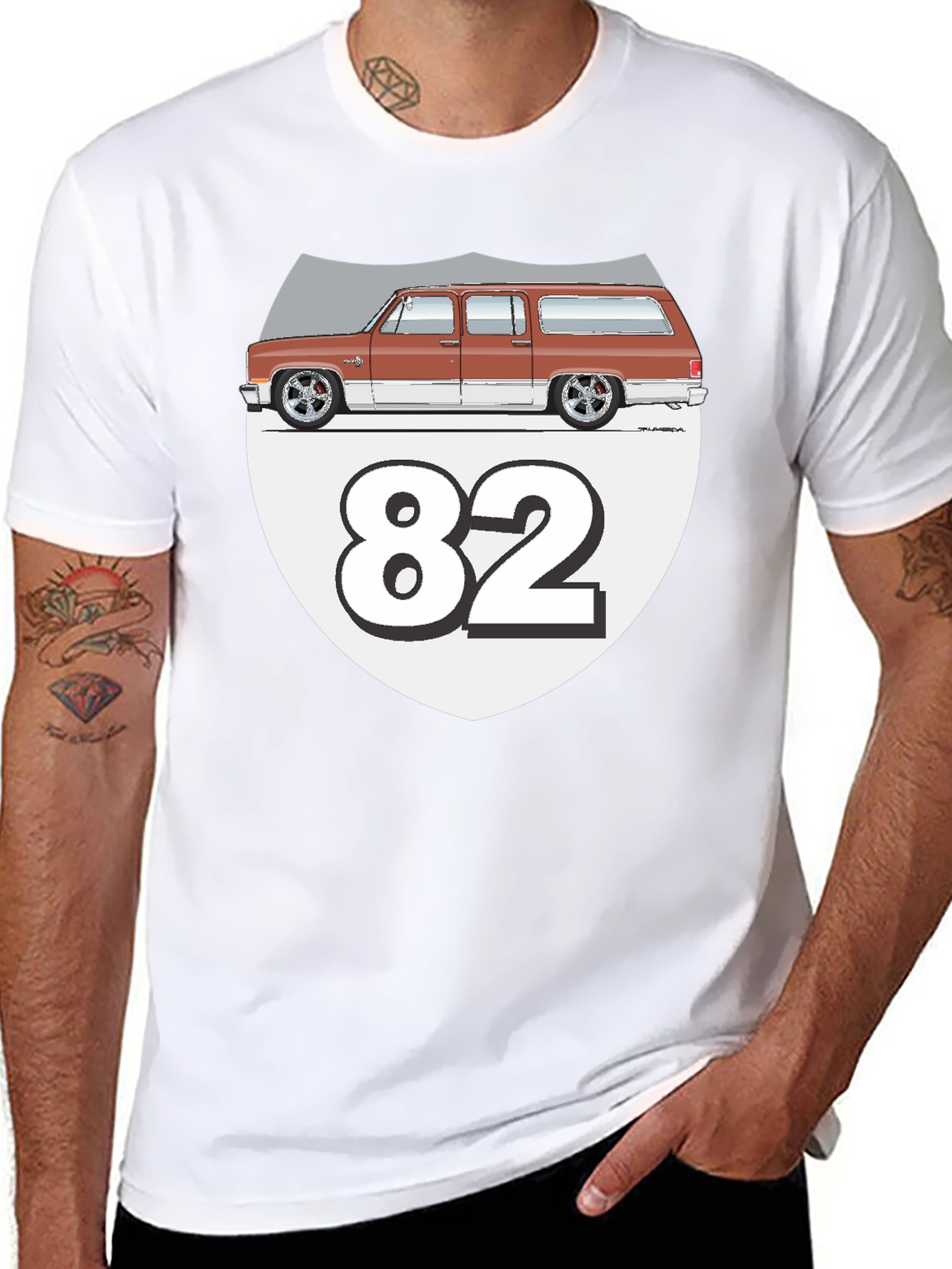 1982 Chevy Suburban Graphic T-Shirt
