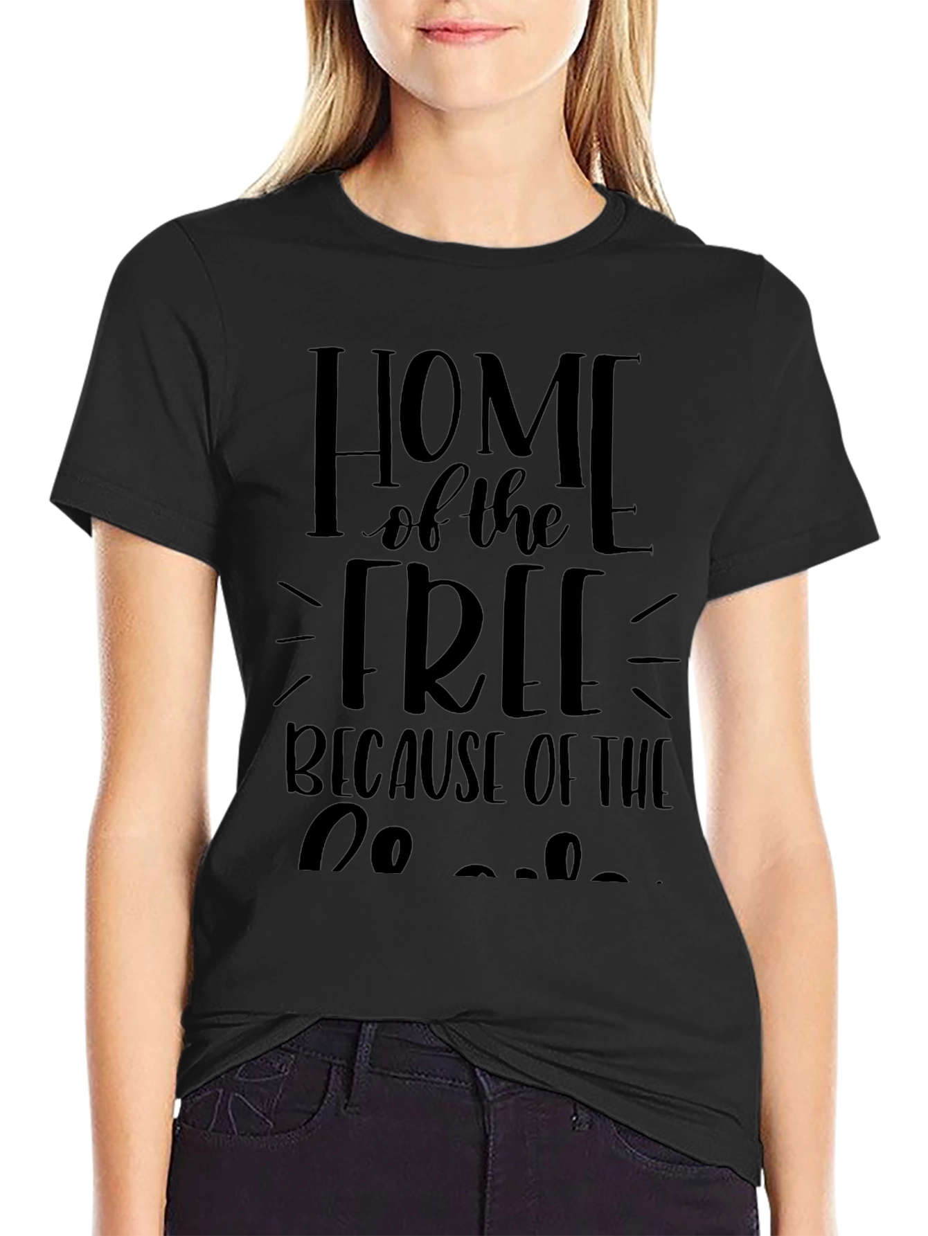 Home of the Free Graphic Tee