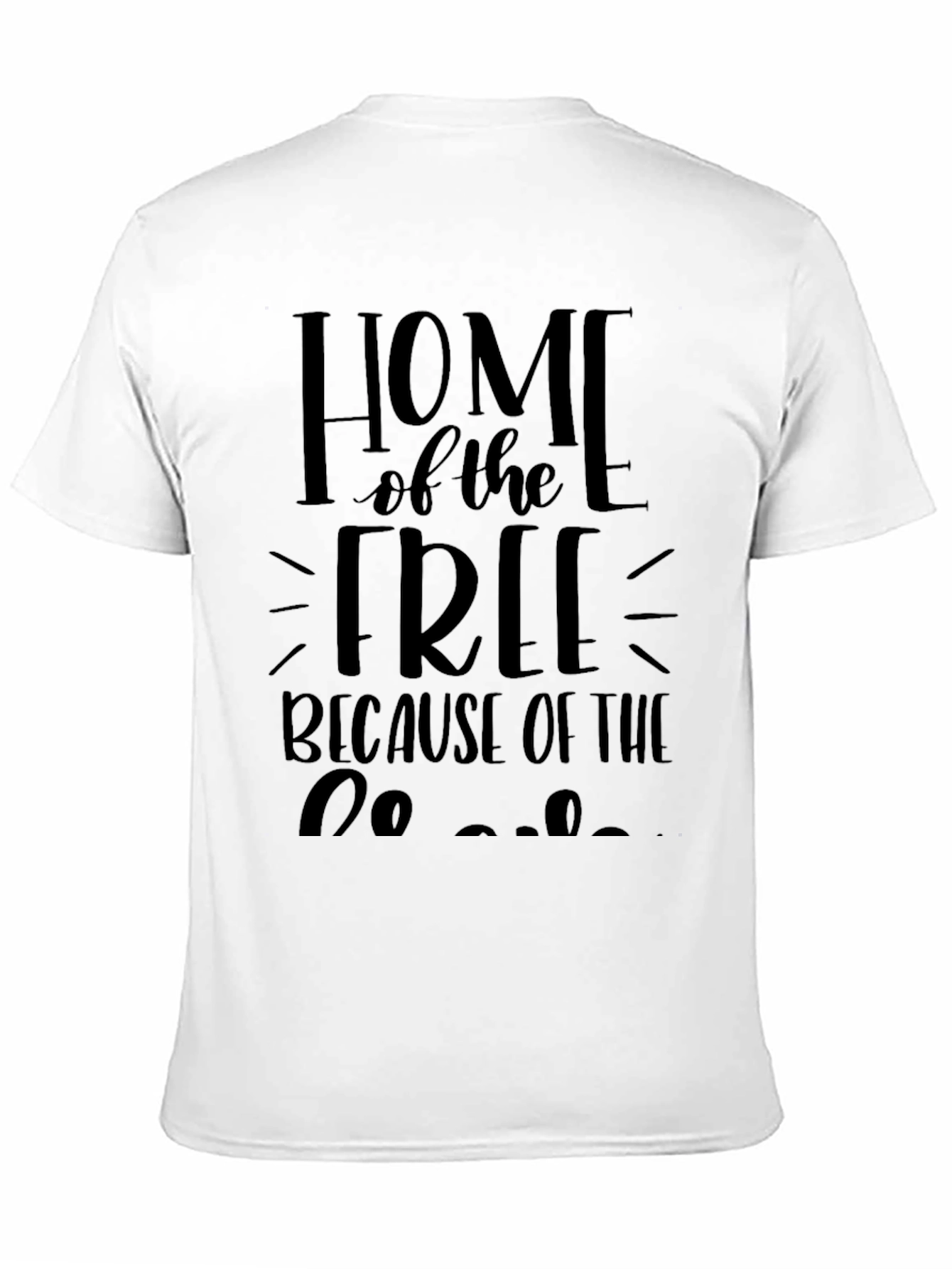 Home of the Free Graphic Tee