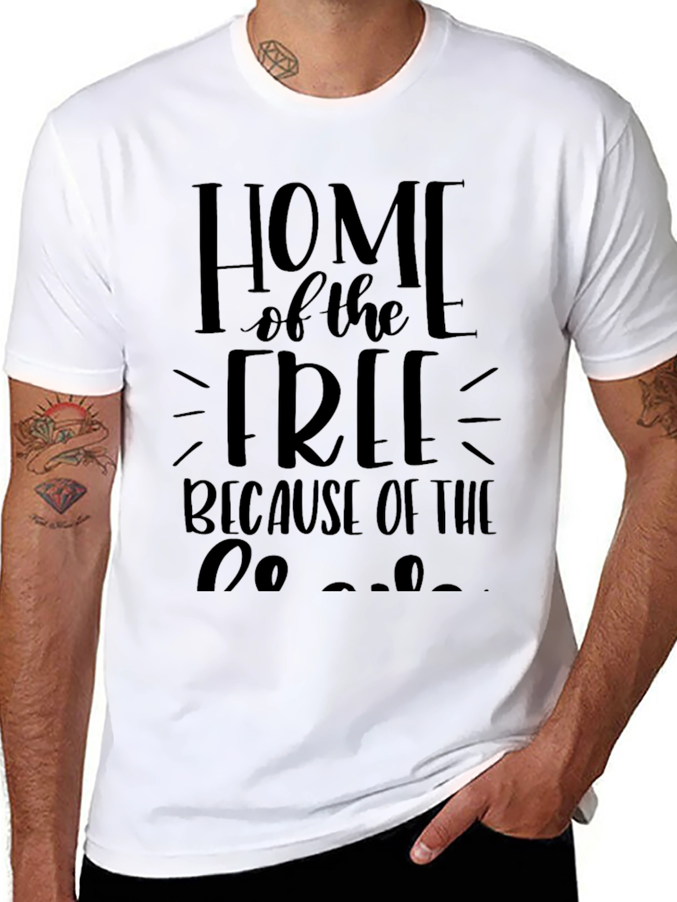 Home of the Free Graphic Tee