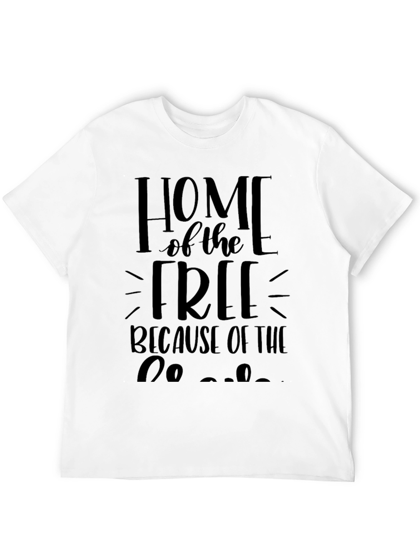 Home of the Free Graphic Tee