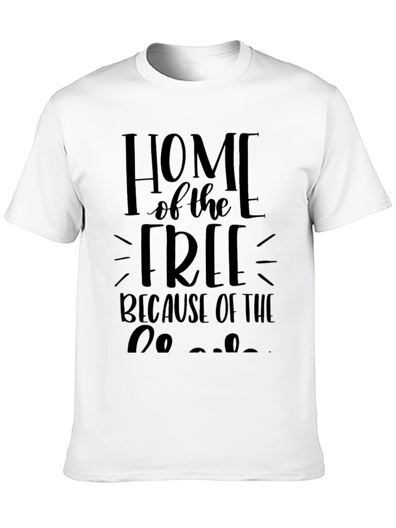 Home of the Free Graphic Tee