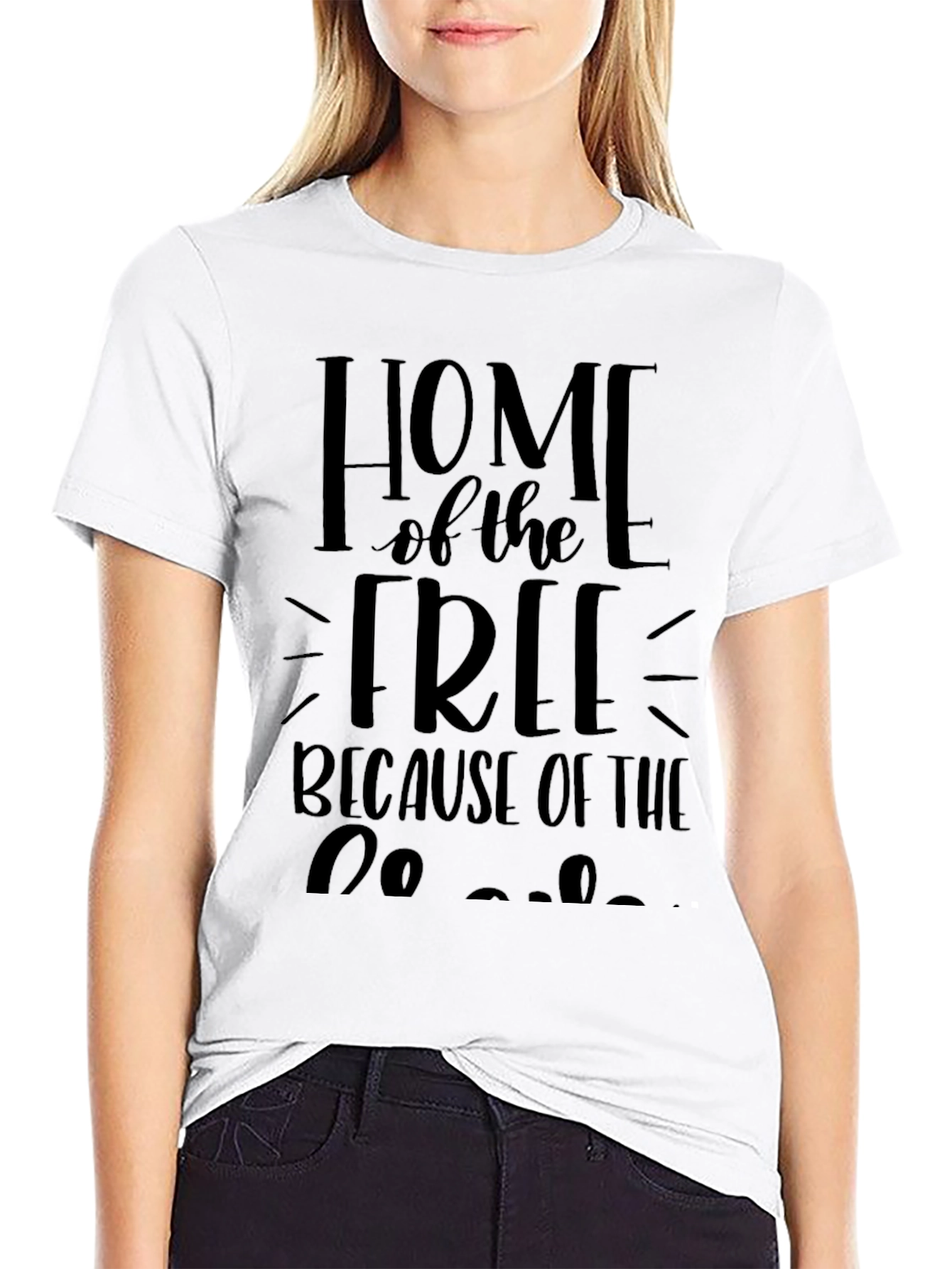 Home of the Free Graphic Tee
