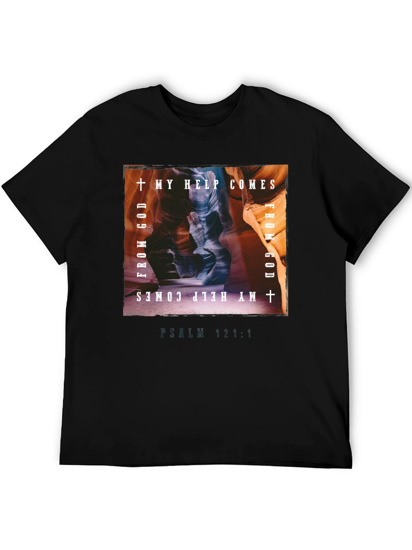 My Help Comes From God Graphic Tee