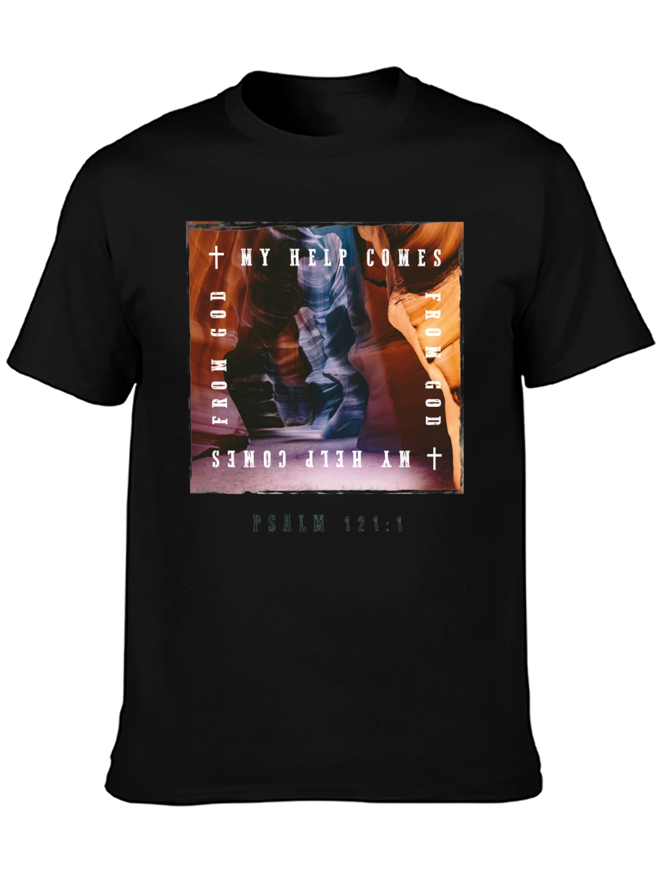 My Help Comes From God Graphic Tee