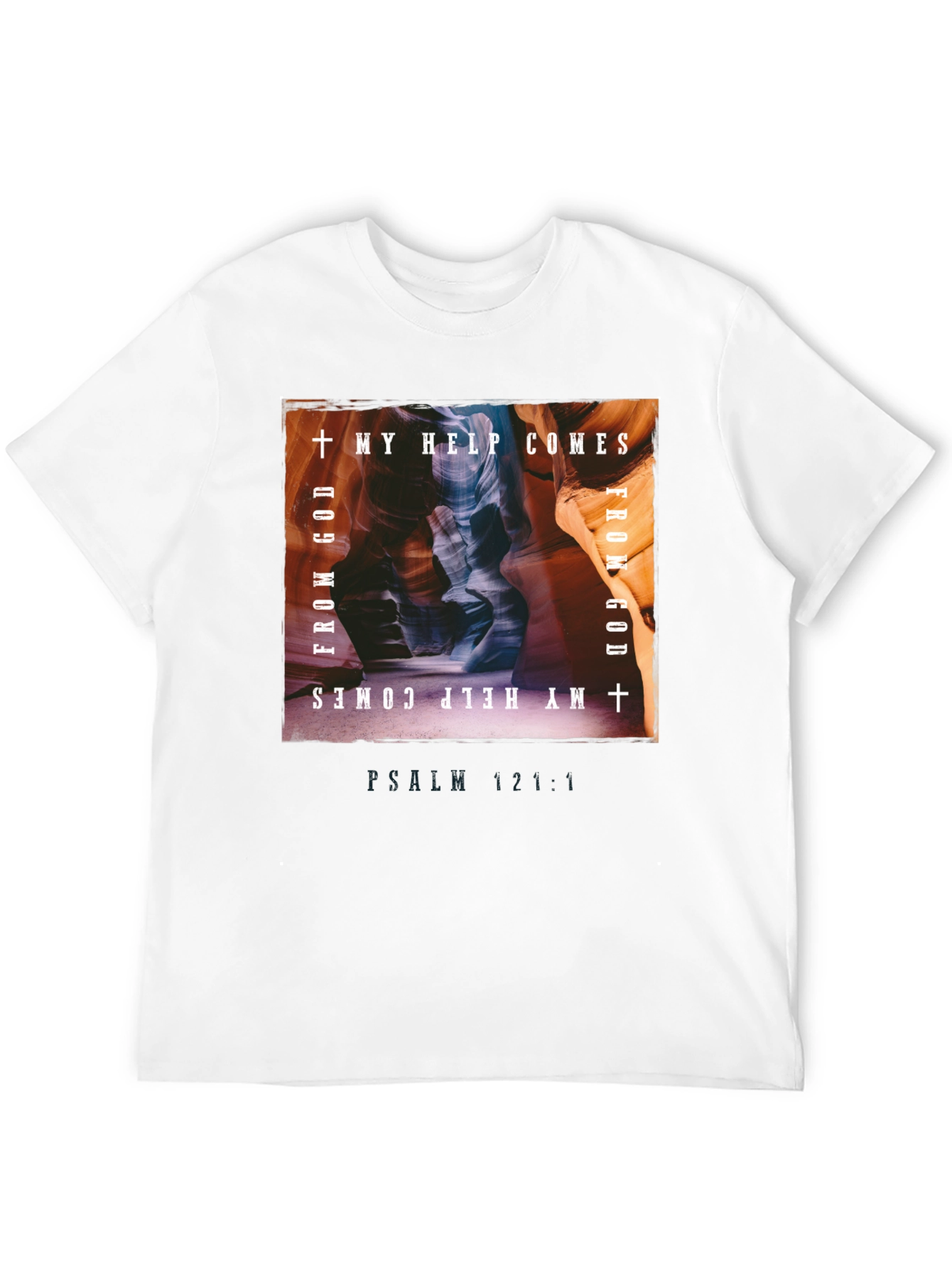 My Help Comes From God Graphic Tee