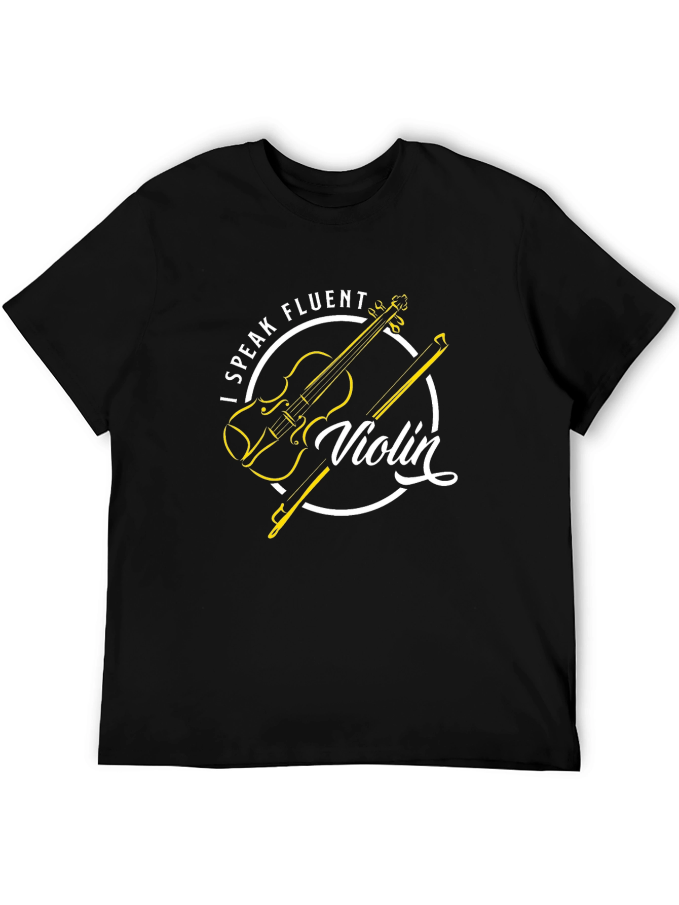I Speak Fluent Violin Graphic Tee