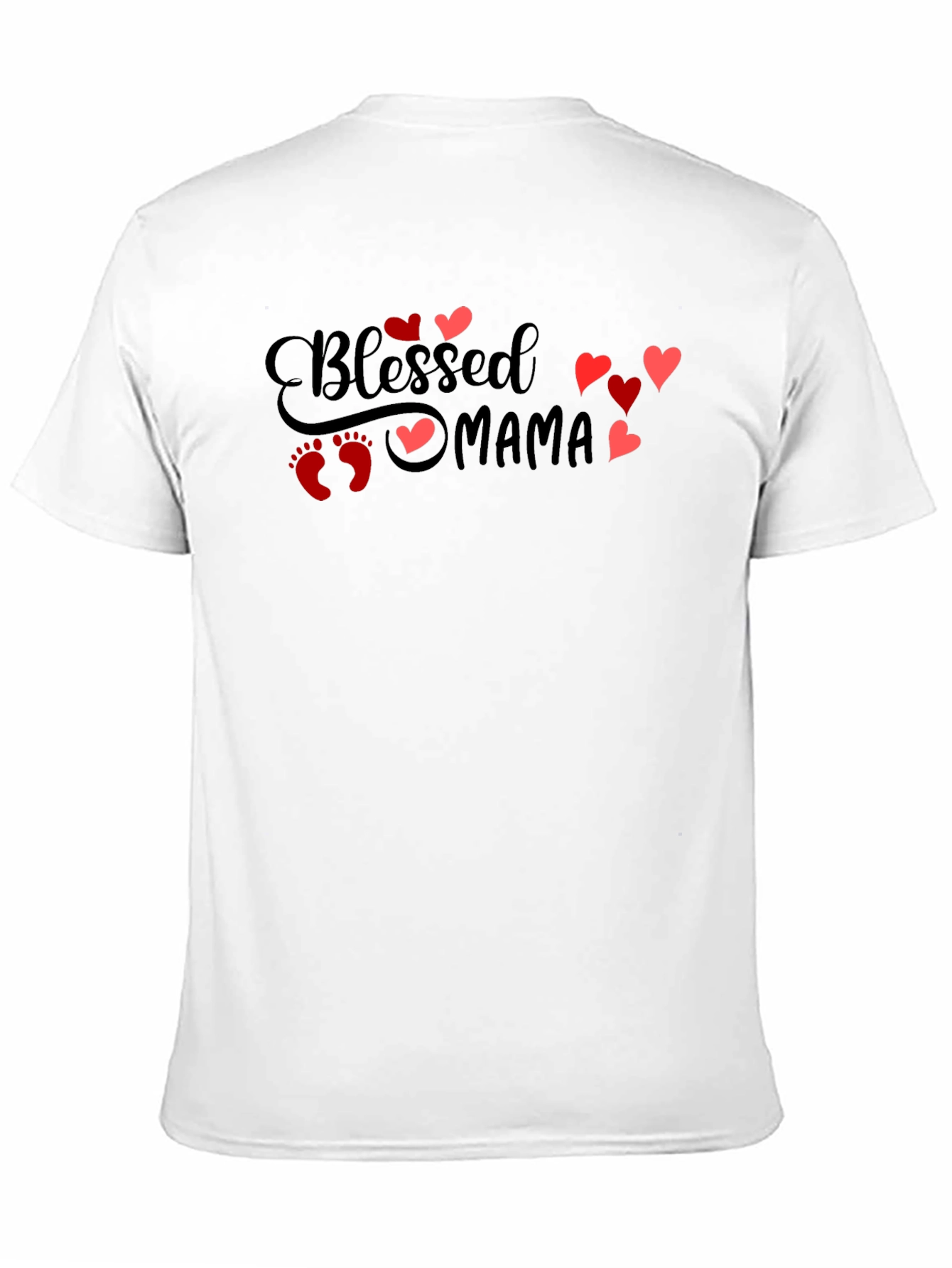 Blessed Mama Graphic Tee - New Mom Gift