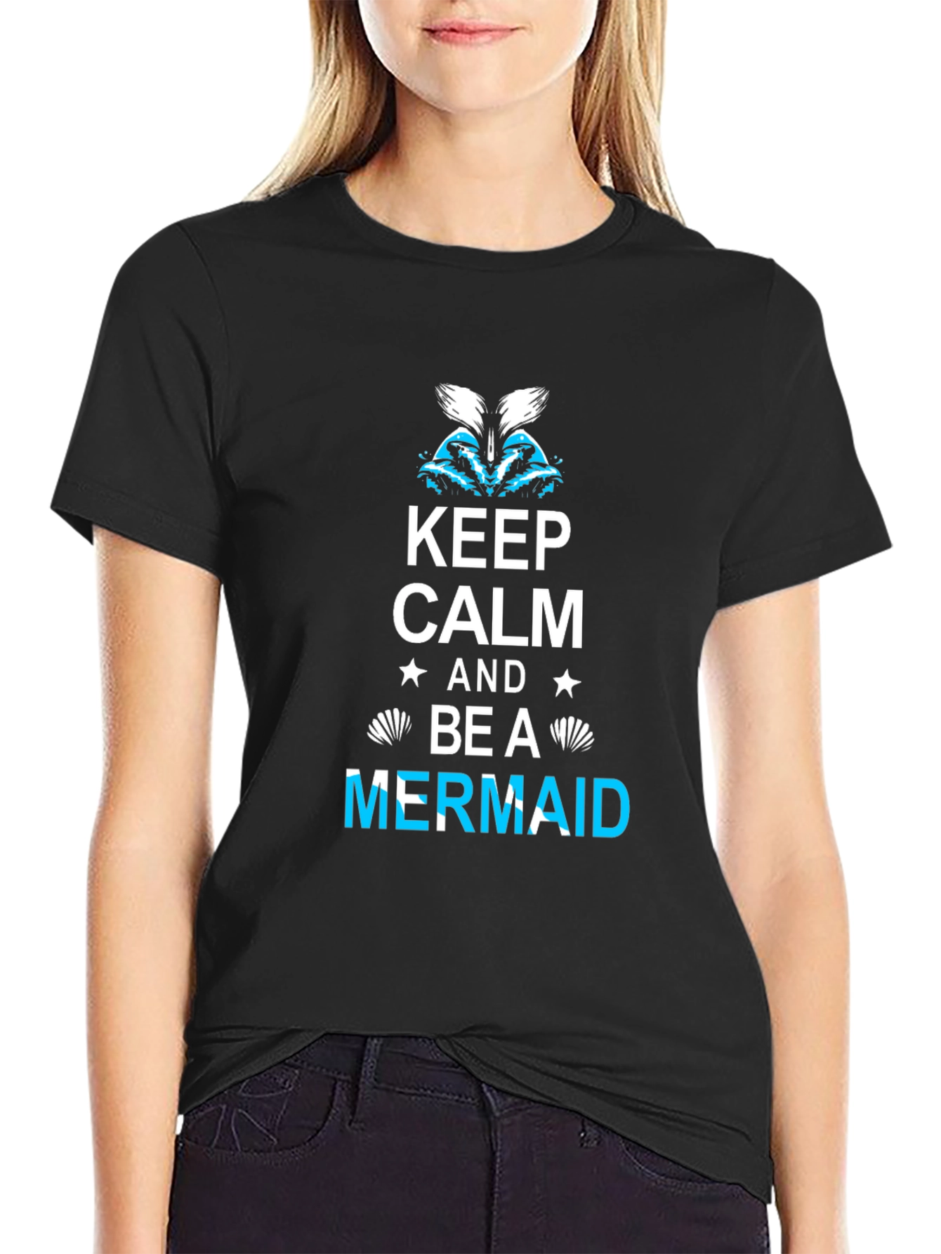 Keep Calm & Be A Mermaid T-Shirt