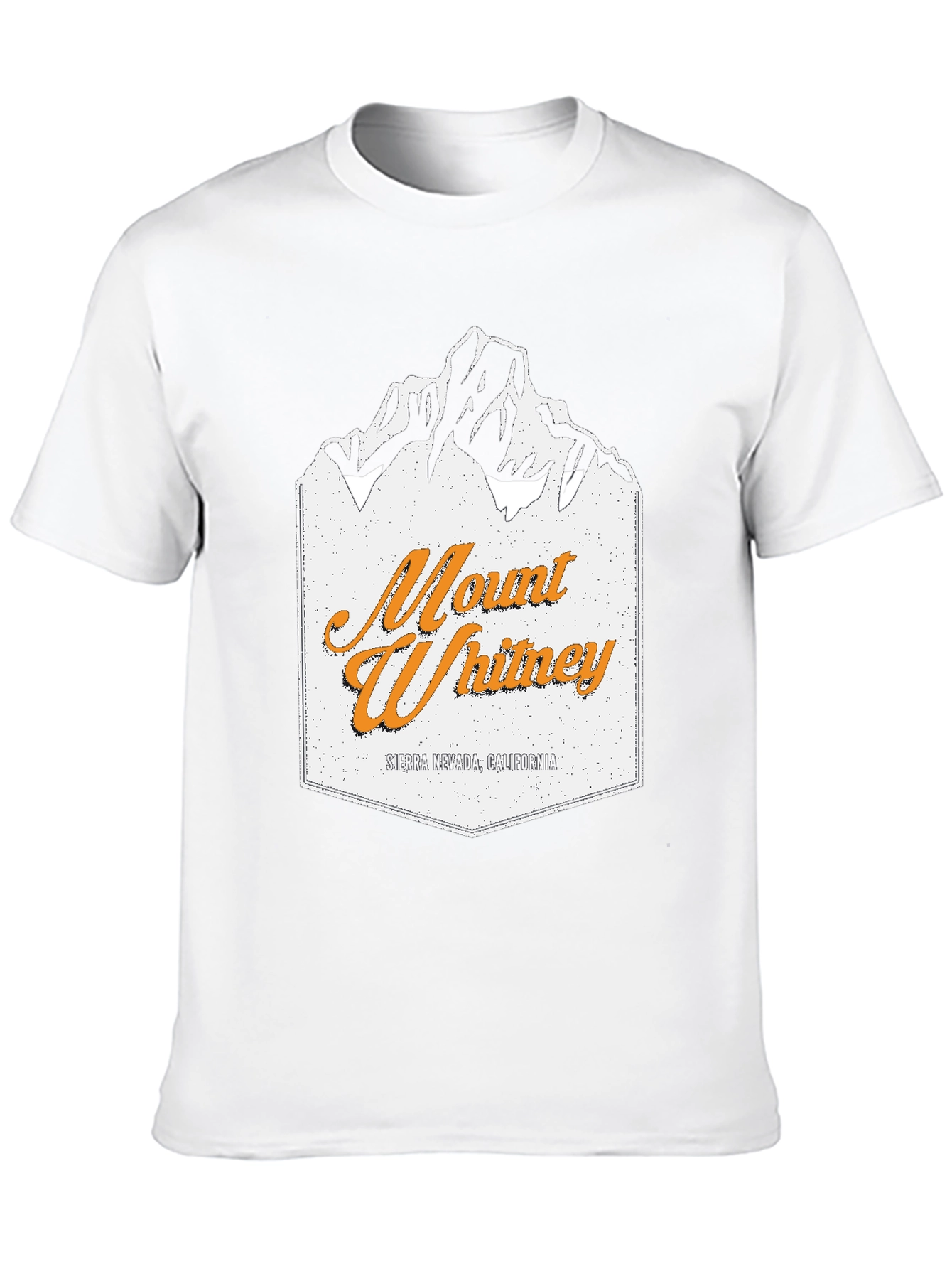 Mount Whitney Graphic T-Shirt - Sierra Nevada California