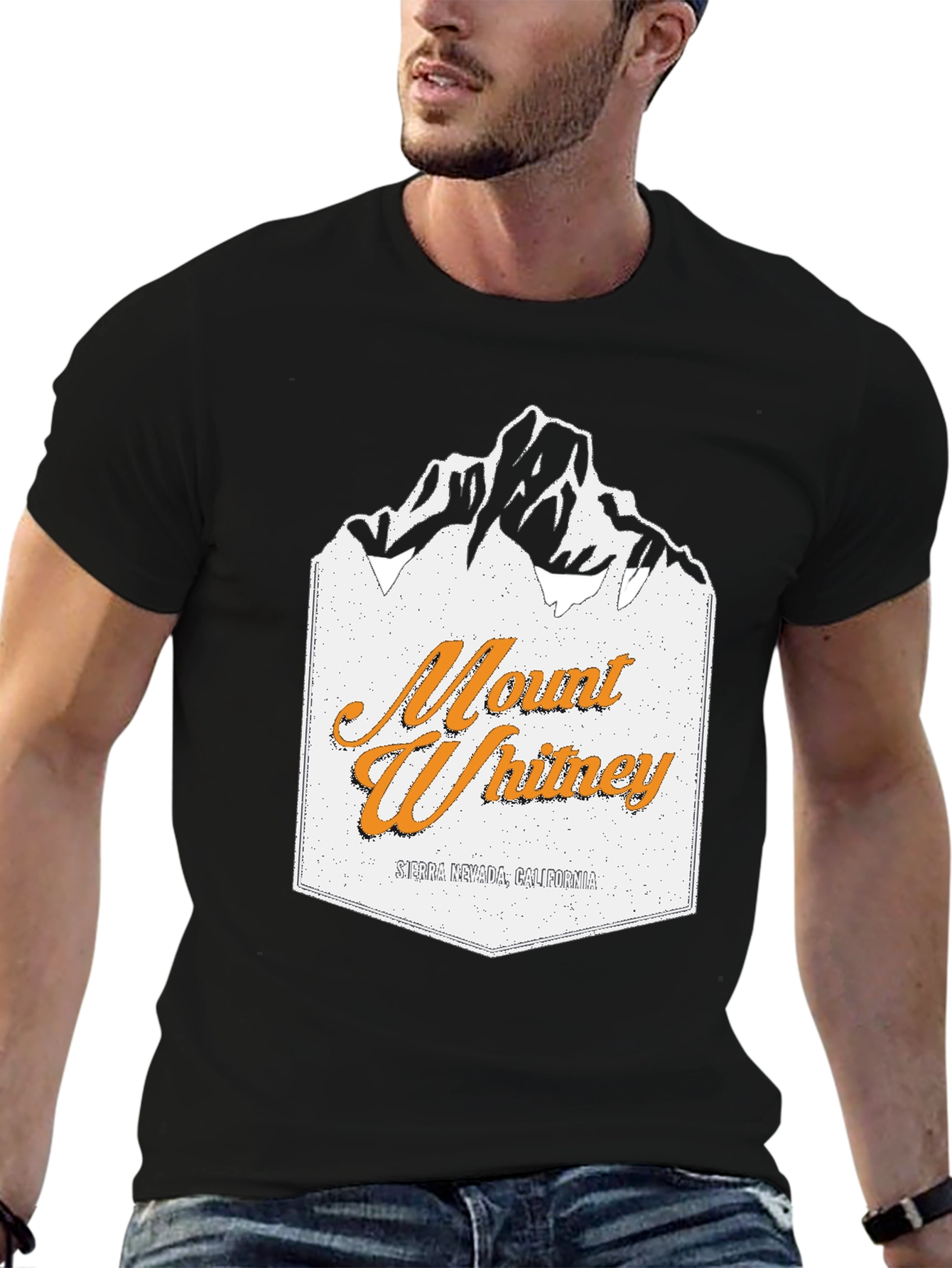 Mount Whitney Graphic T-Shirt - Sierra Nevada California