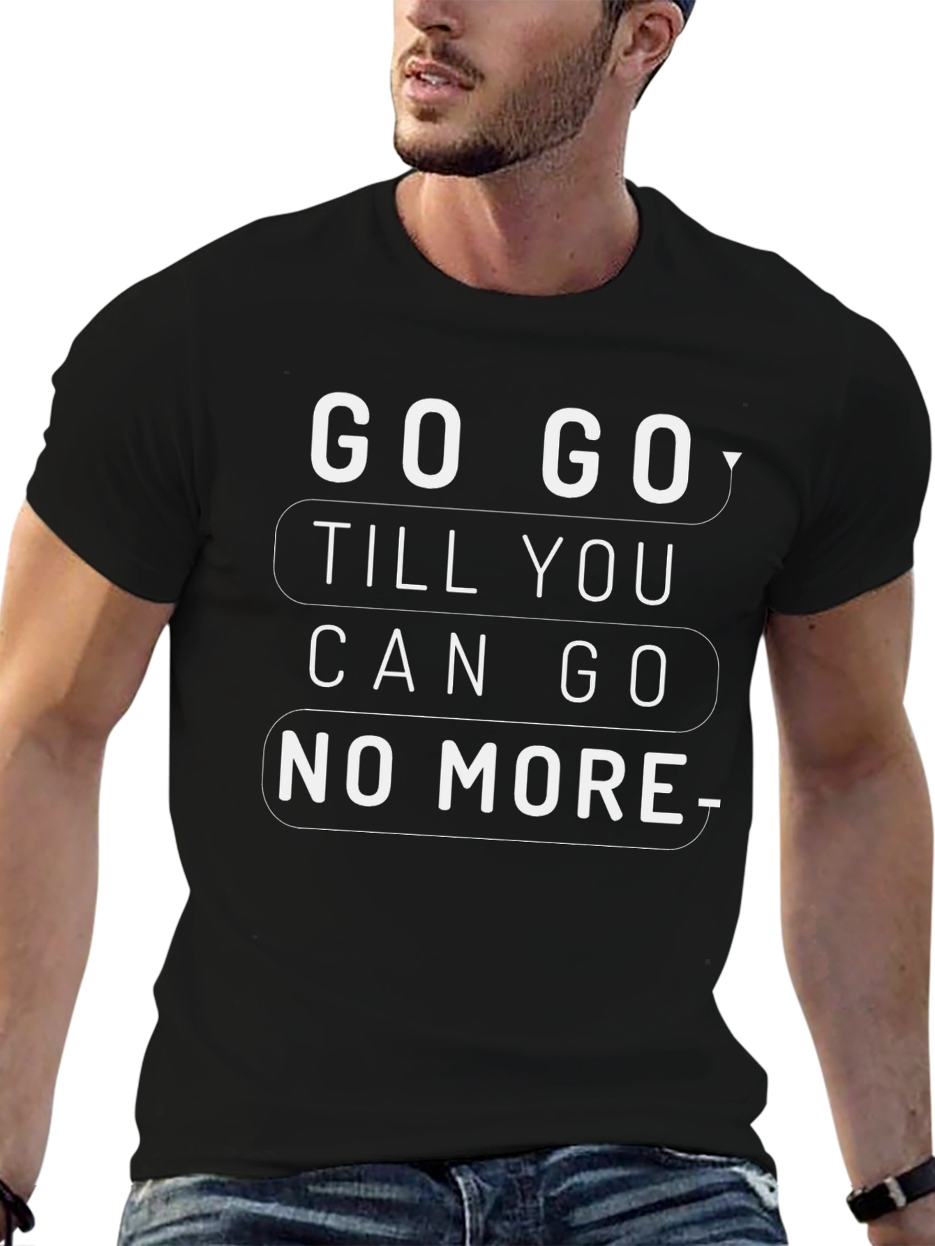 Motivational Go Go Graphic Tee