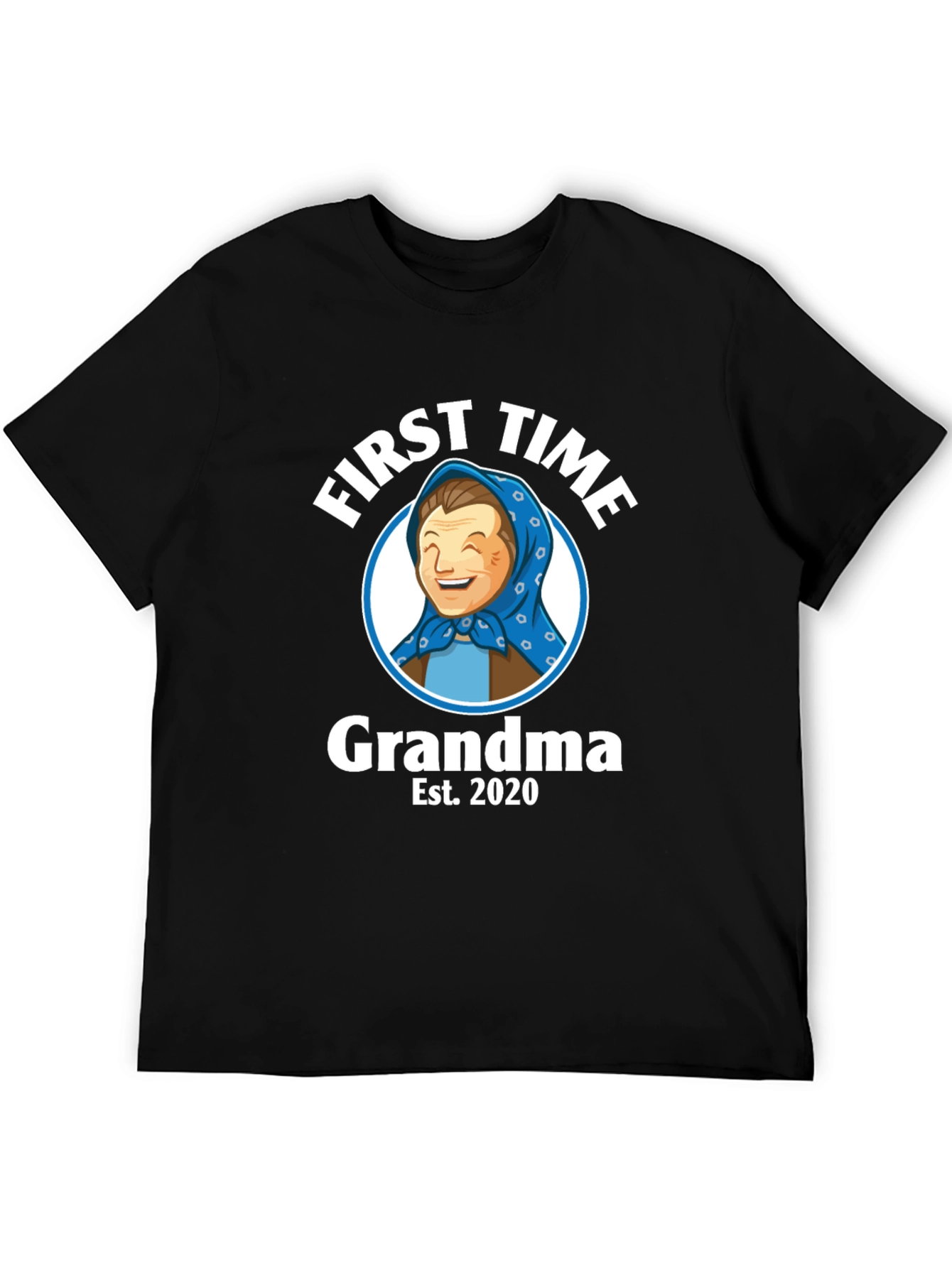 First Time Grandma Est. 2020 Graphic T-Shirt