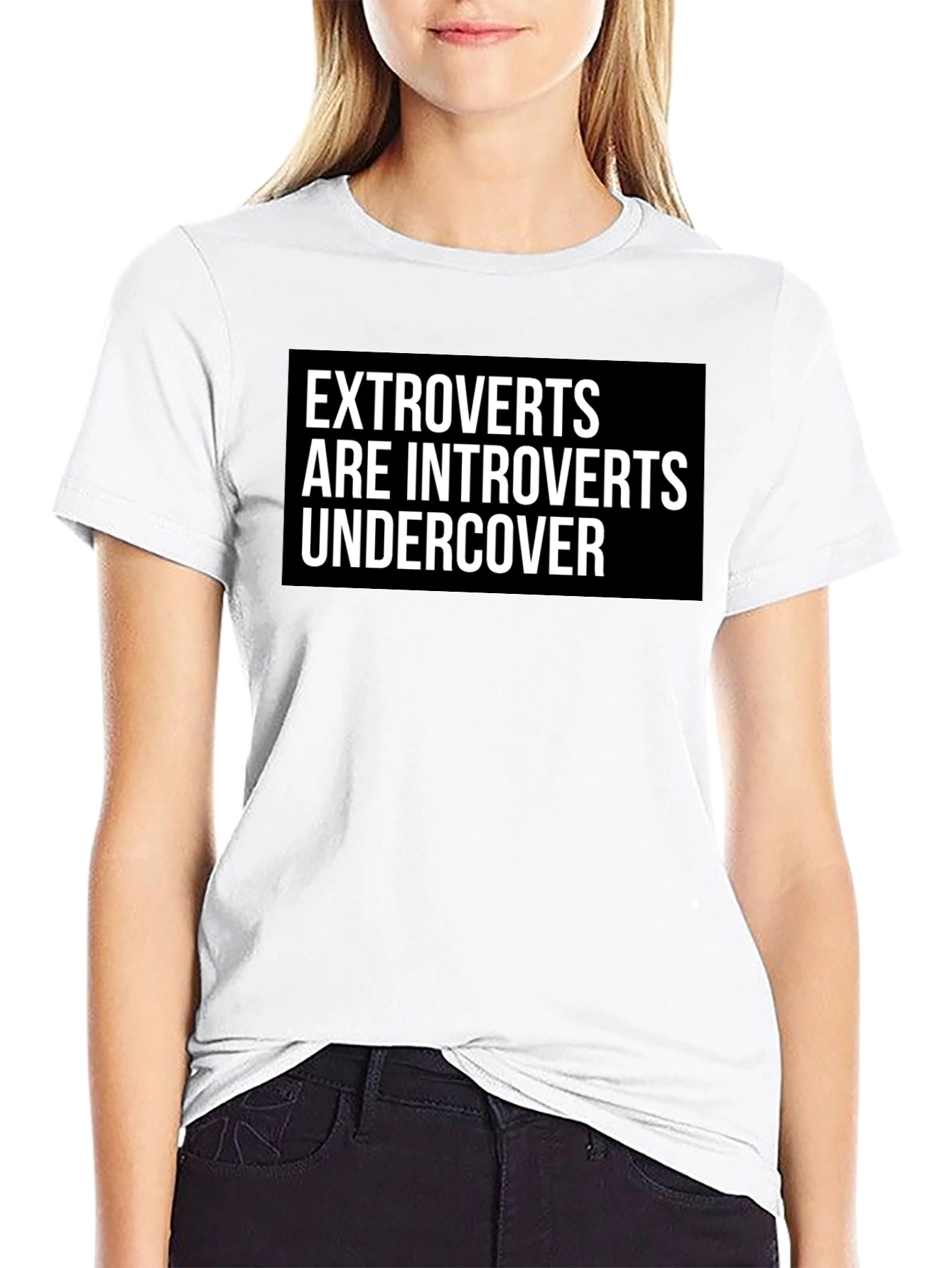 Extroverts are Introverts Undercover Graphic Tee