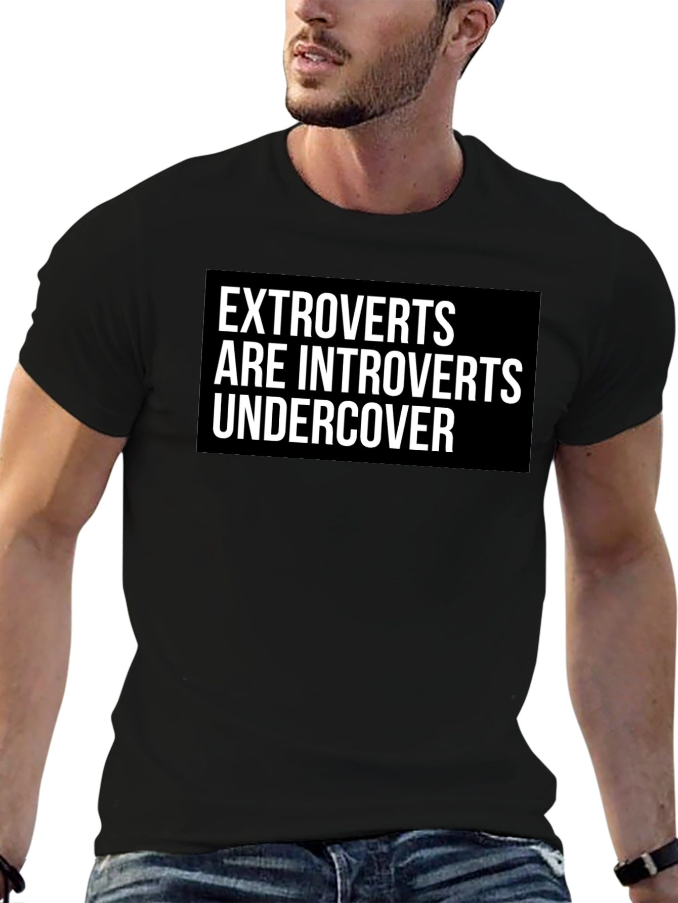 Extroverts are Introverts Undercover Graphic Tee