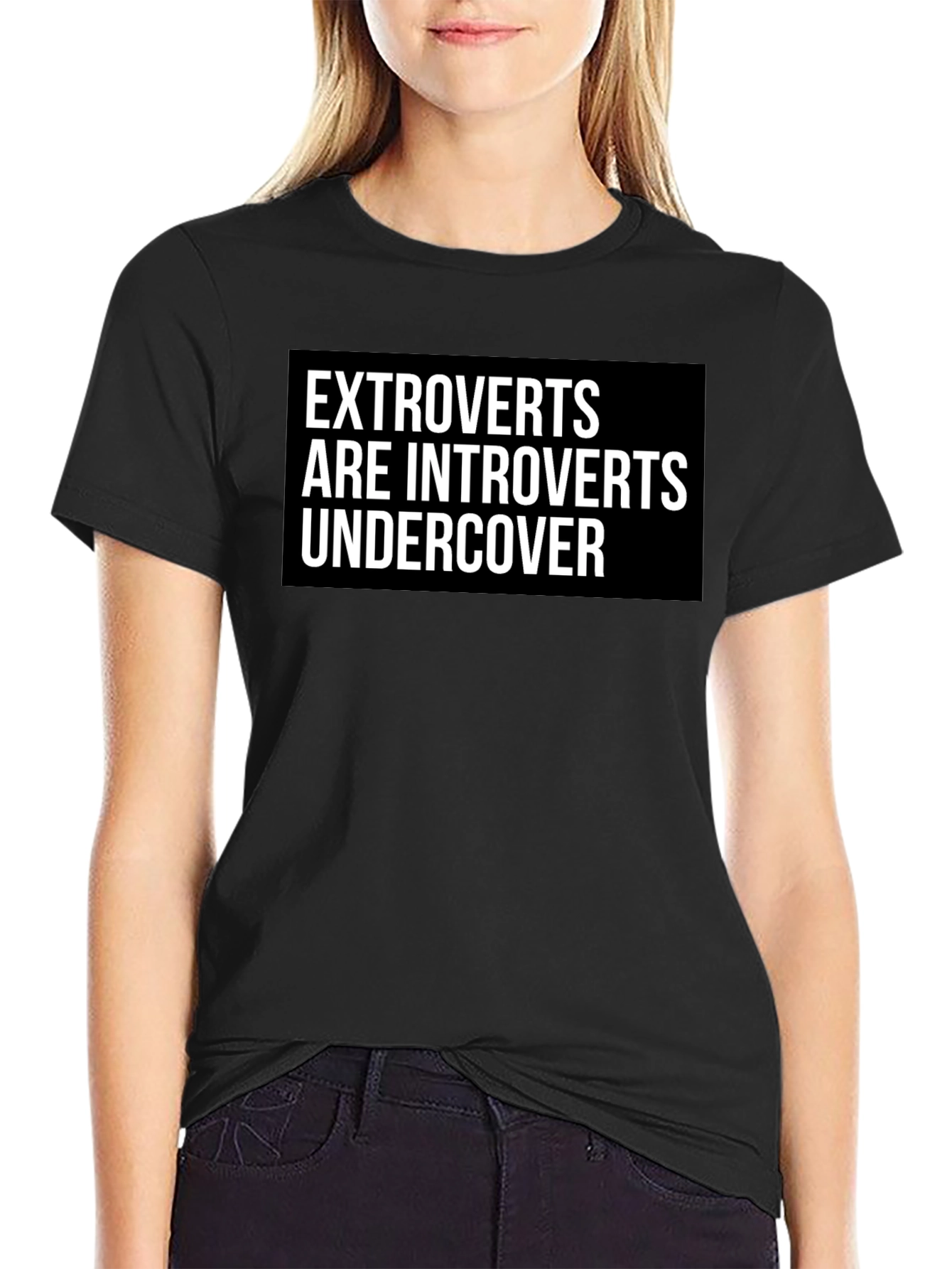 Extroverts are Introverts Undercover Graphic Tee